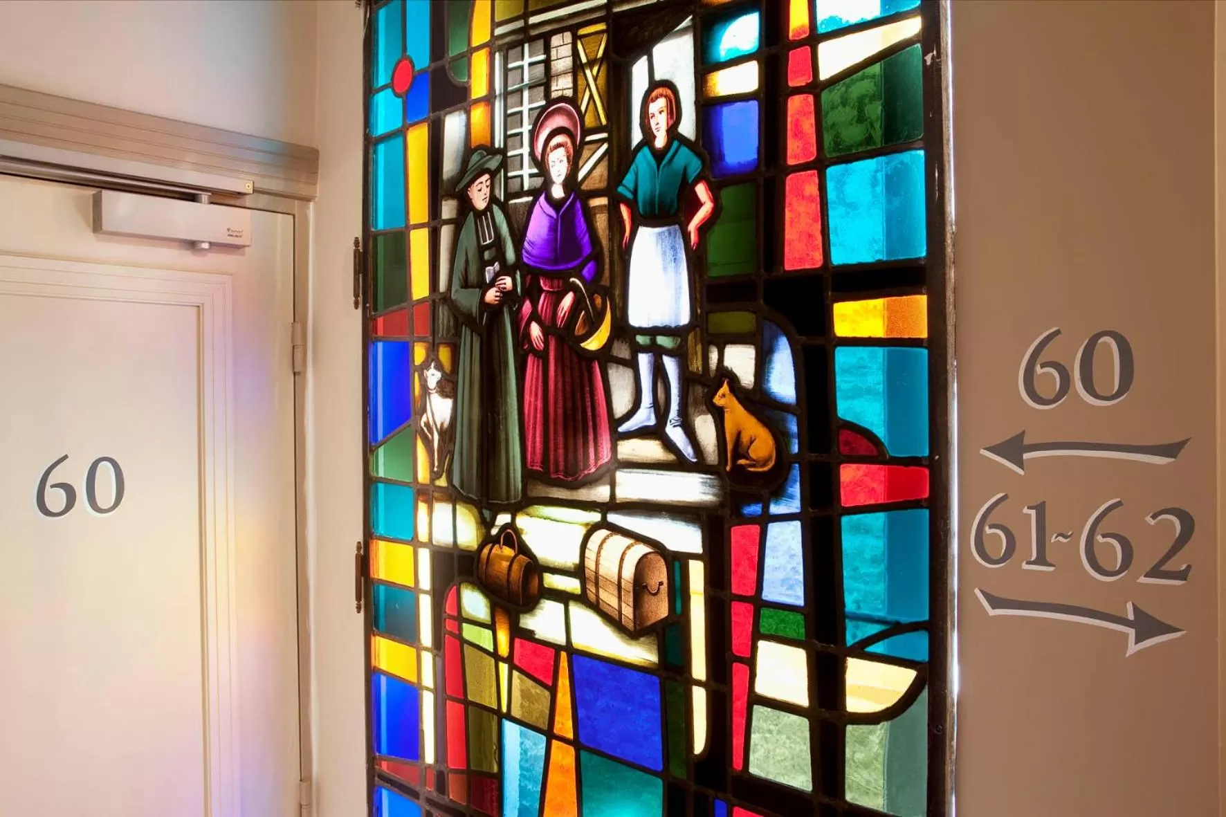 Decorative detail in Hotel Residence Foch