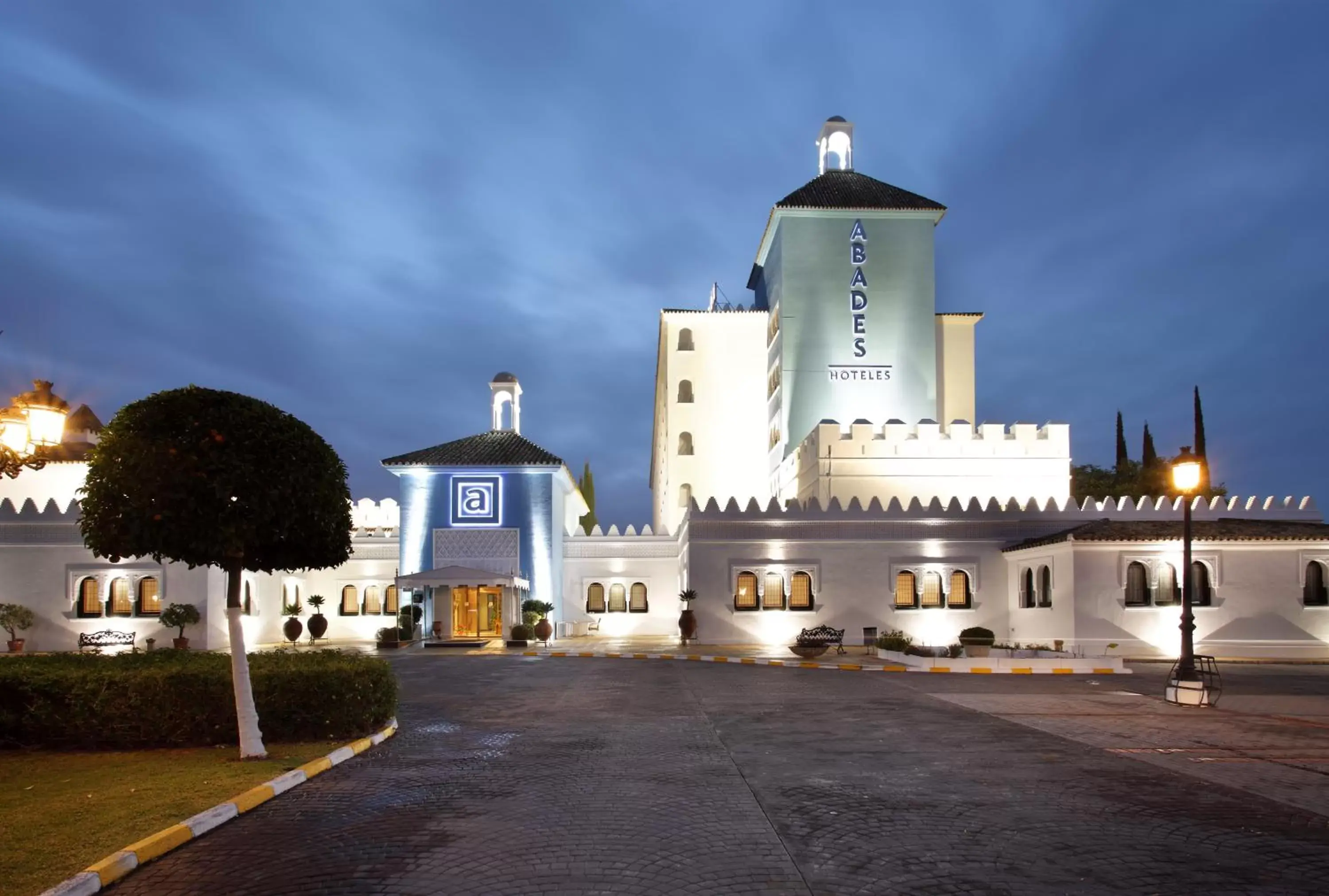 Facade/entrance, Property Building in Hotel Abades Benacazon