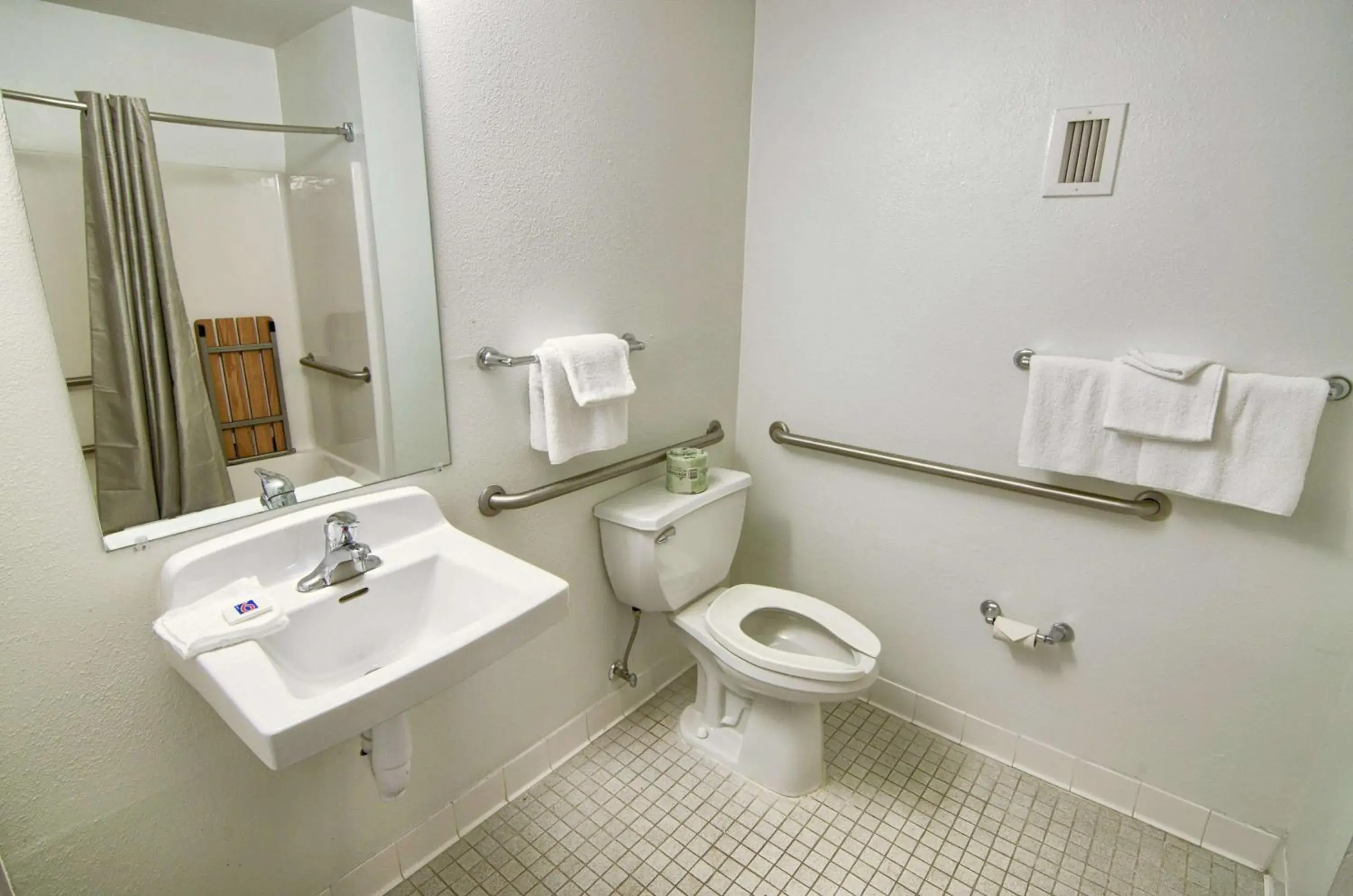Toilet, Bathroom in Motel 6-Portsmouth, NH