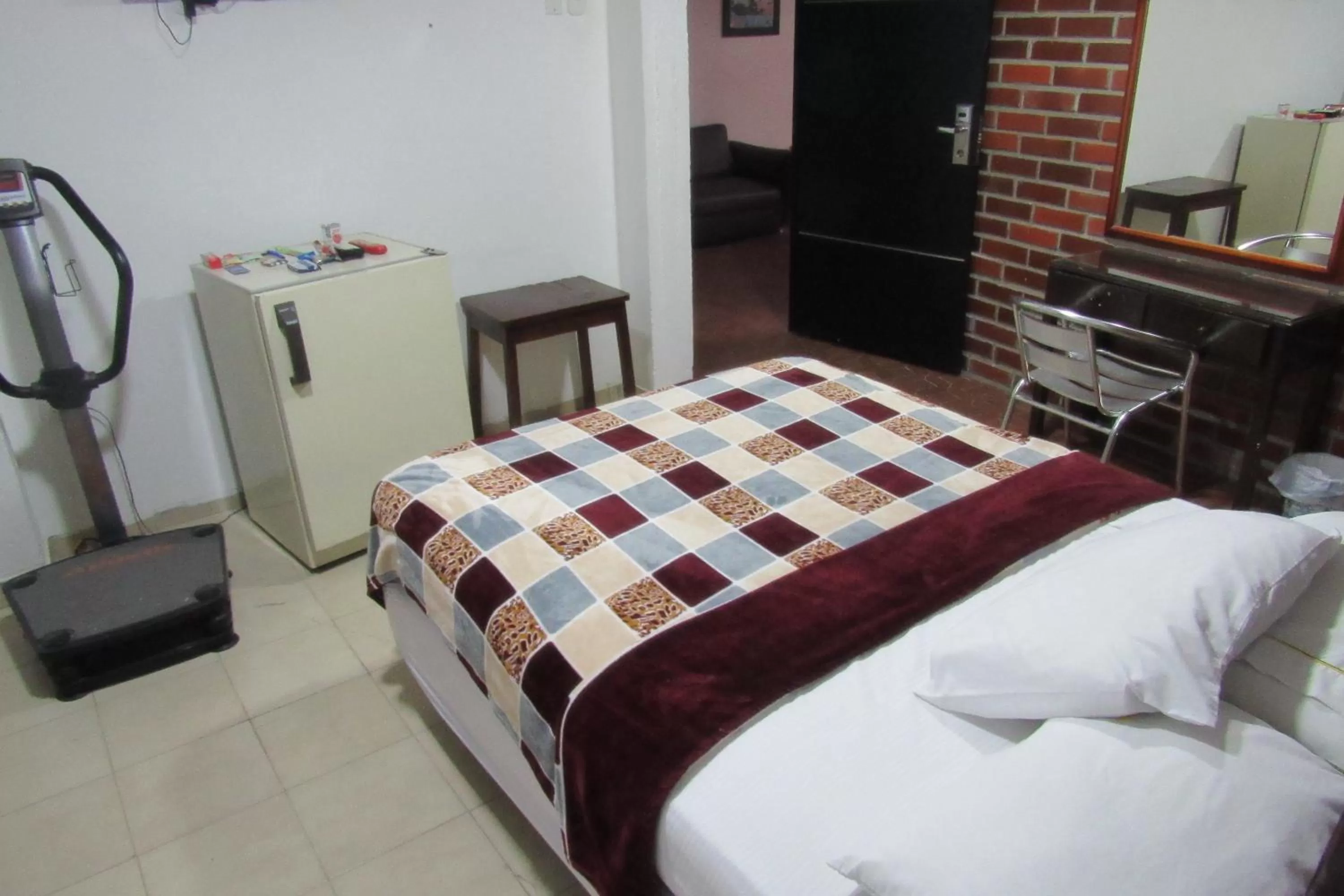 Bed in Hotel Nuevo Tio