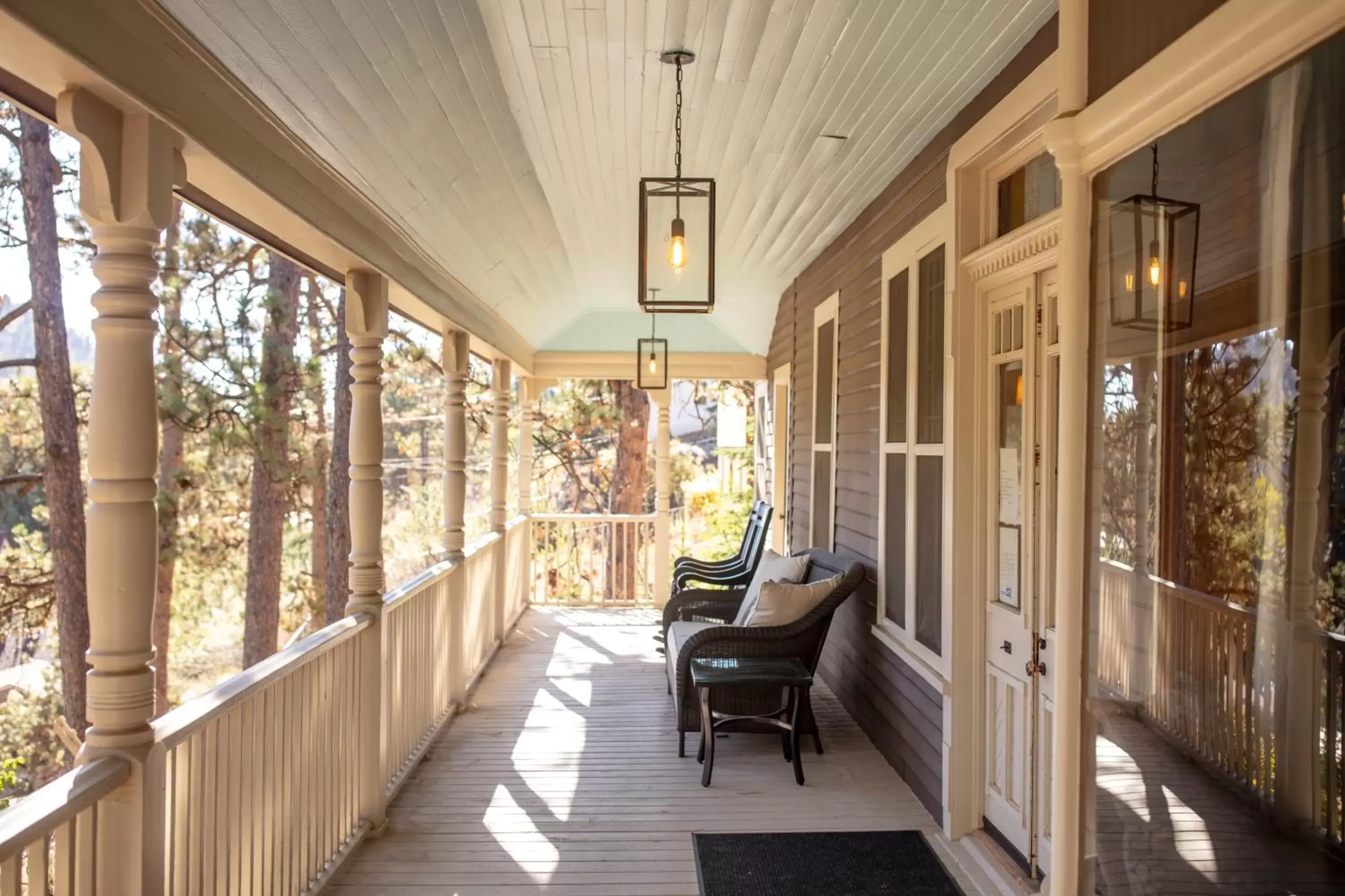 Patio in The Outlook Lodge