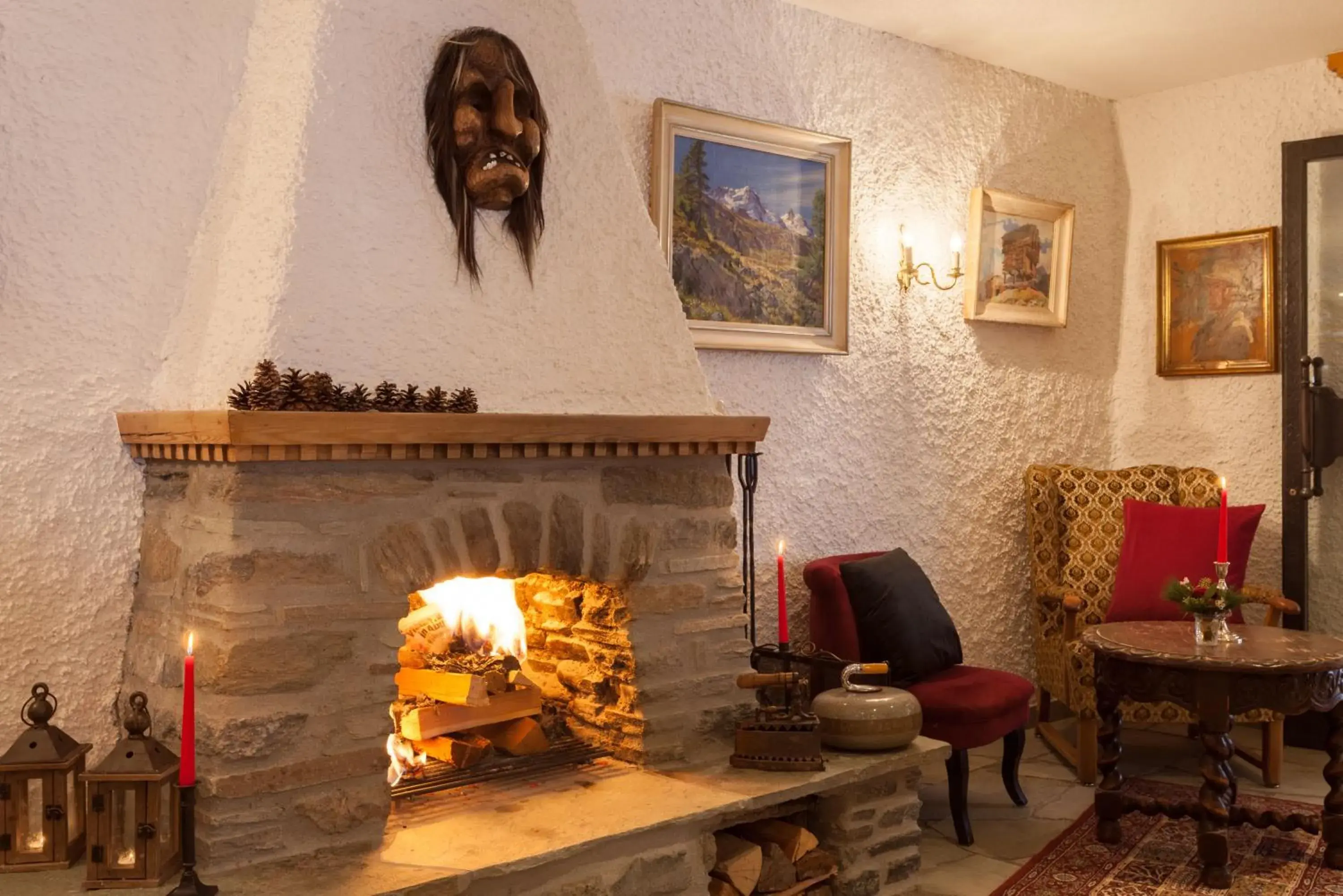 Lobby or reception in Hotel Walliserhof Zermatt