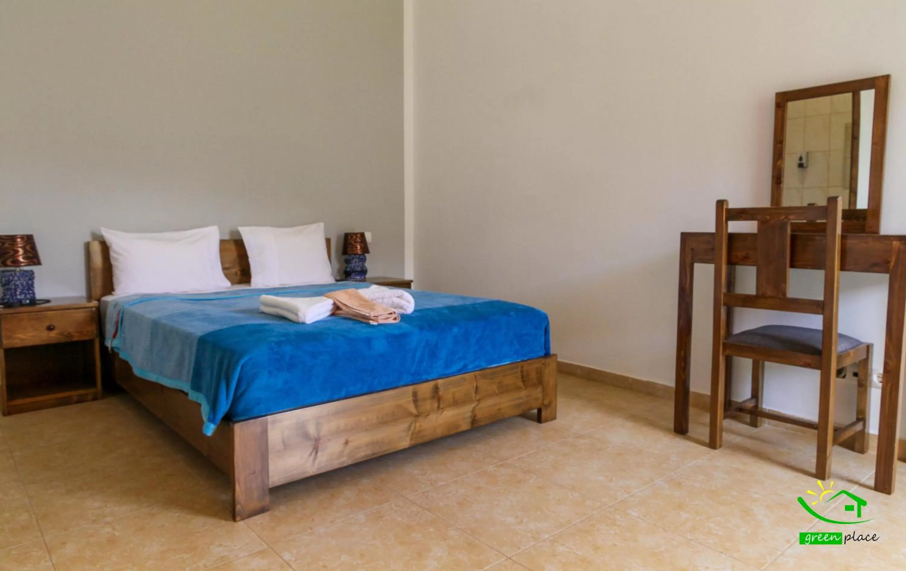 Bed in Pousada Green Place