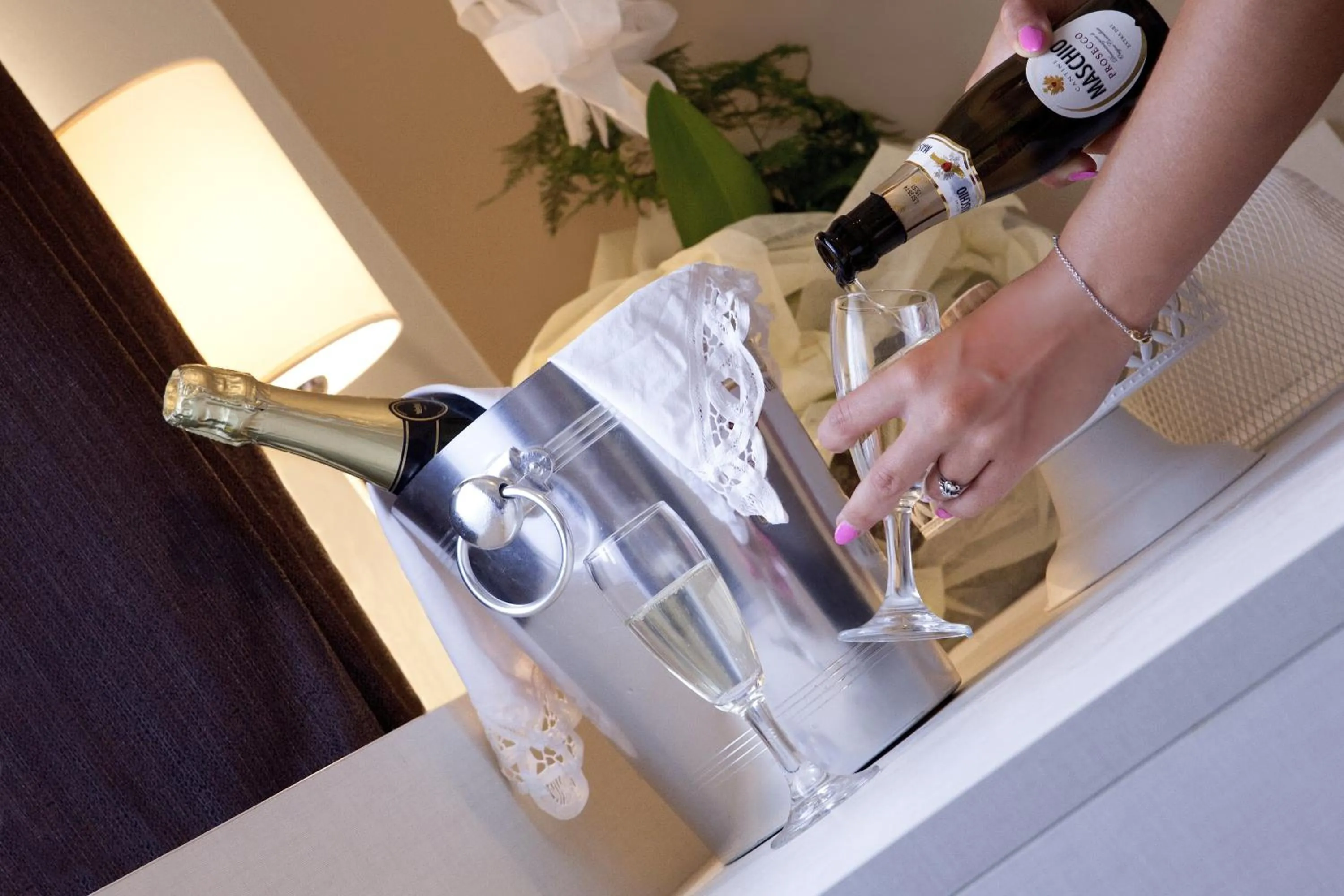 Alcoholic drinks in Hotel Mennini