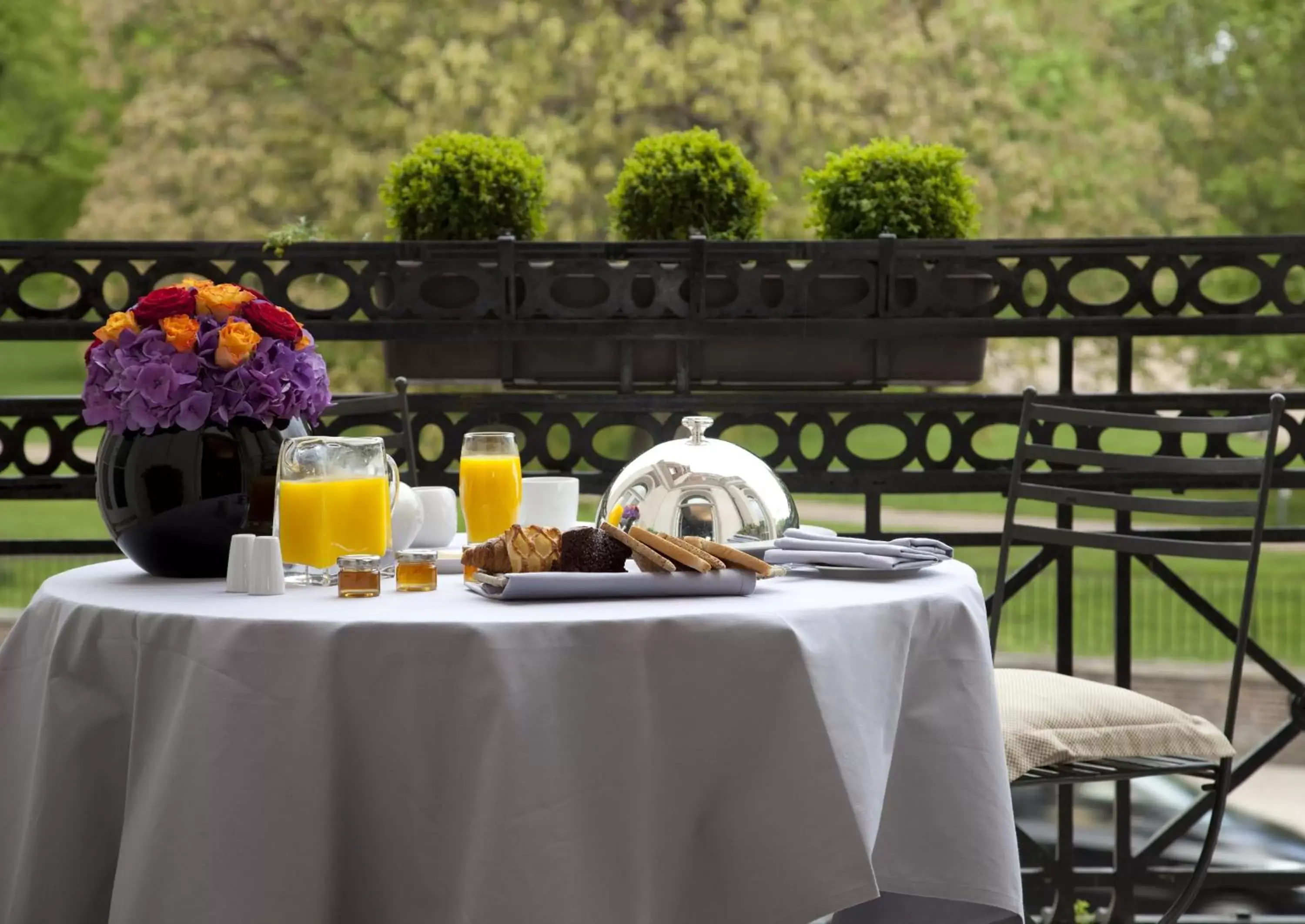 Balcony/Terrace in Baglioni Hotel London - The Leading Hotels of the World