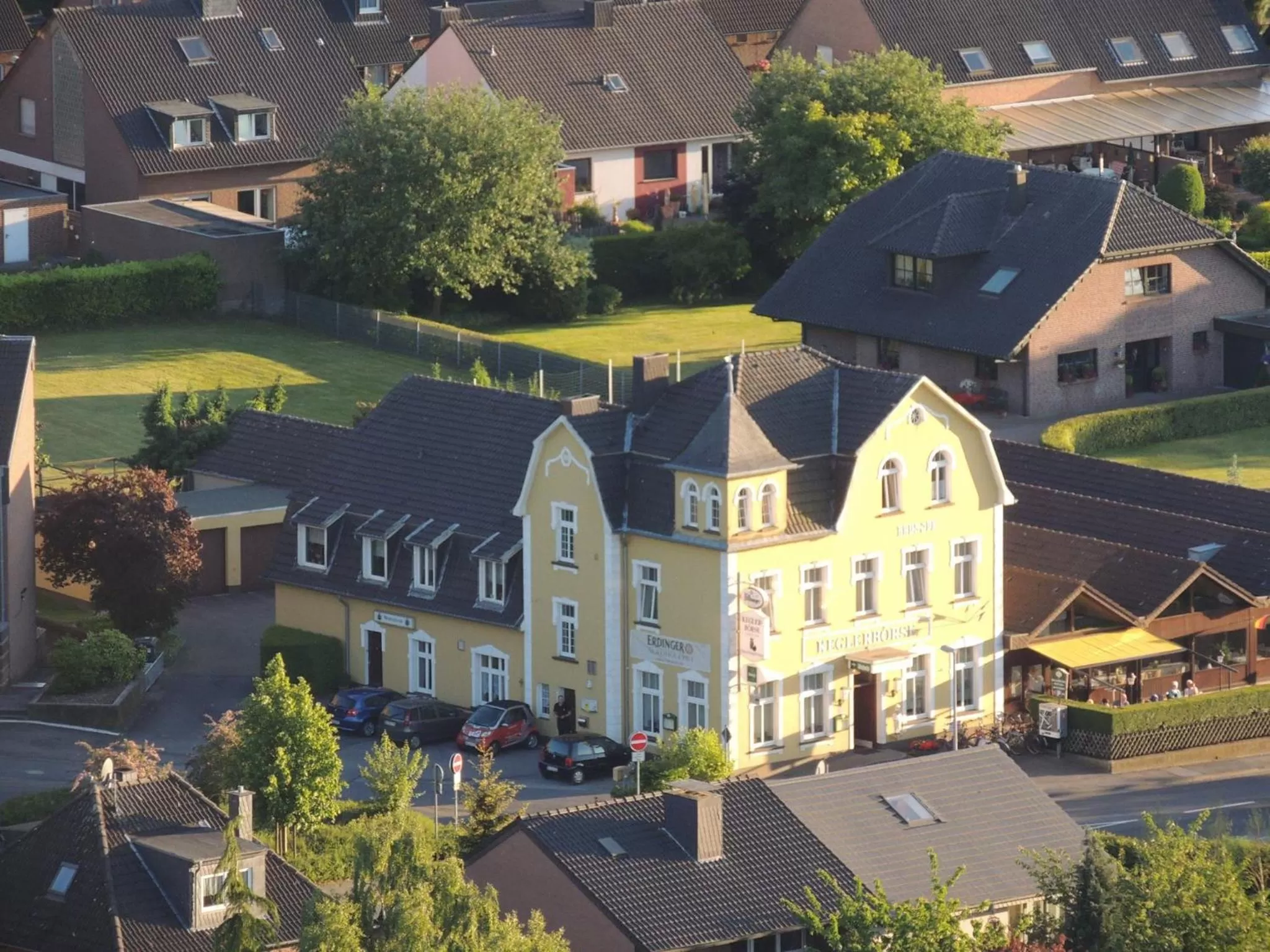 Bird's eye view in Keglerbörse "Haus Ida"