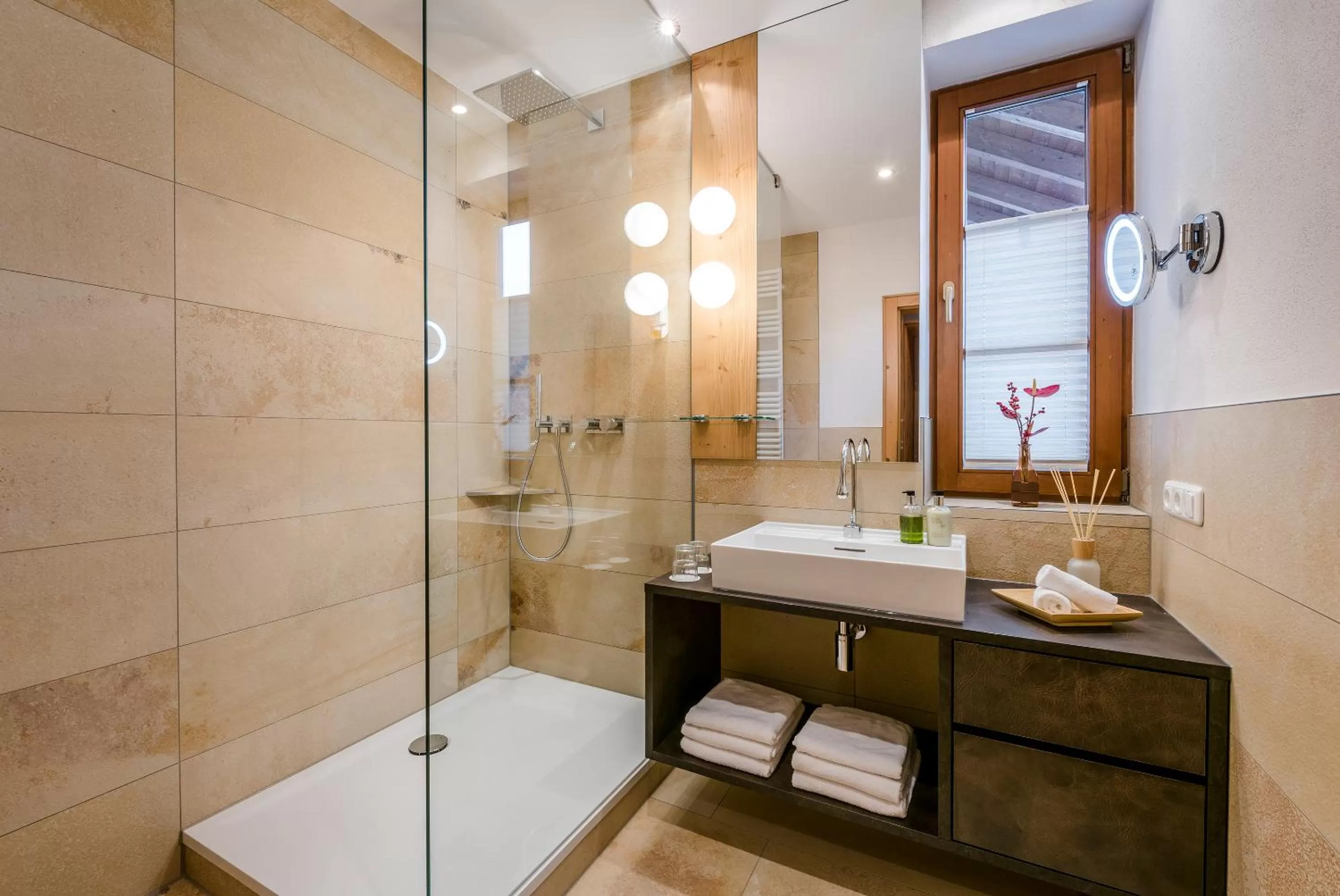 Shower in Landhaus Tanner