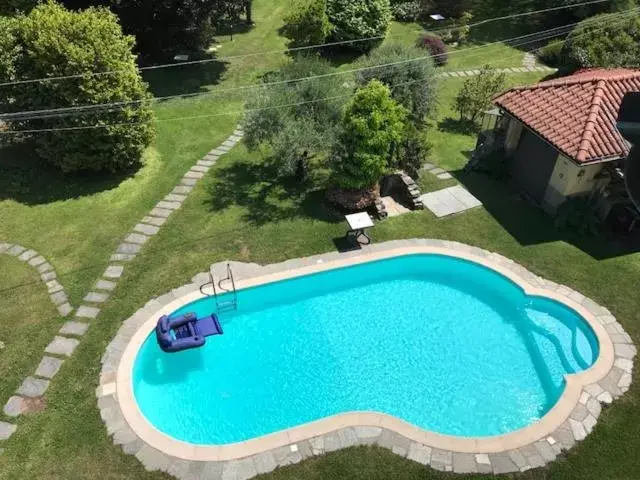 Swimming pool, Pool View in Rainbow Relais