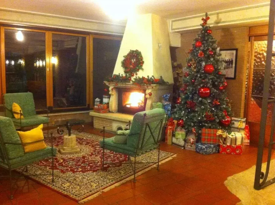 Living room in LH Albergo il Picchio Living room in LH Albergo il Picchio