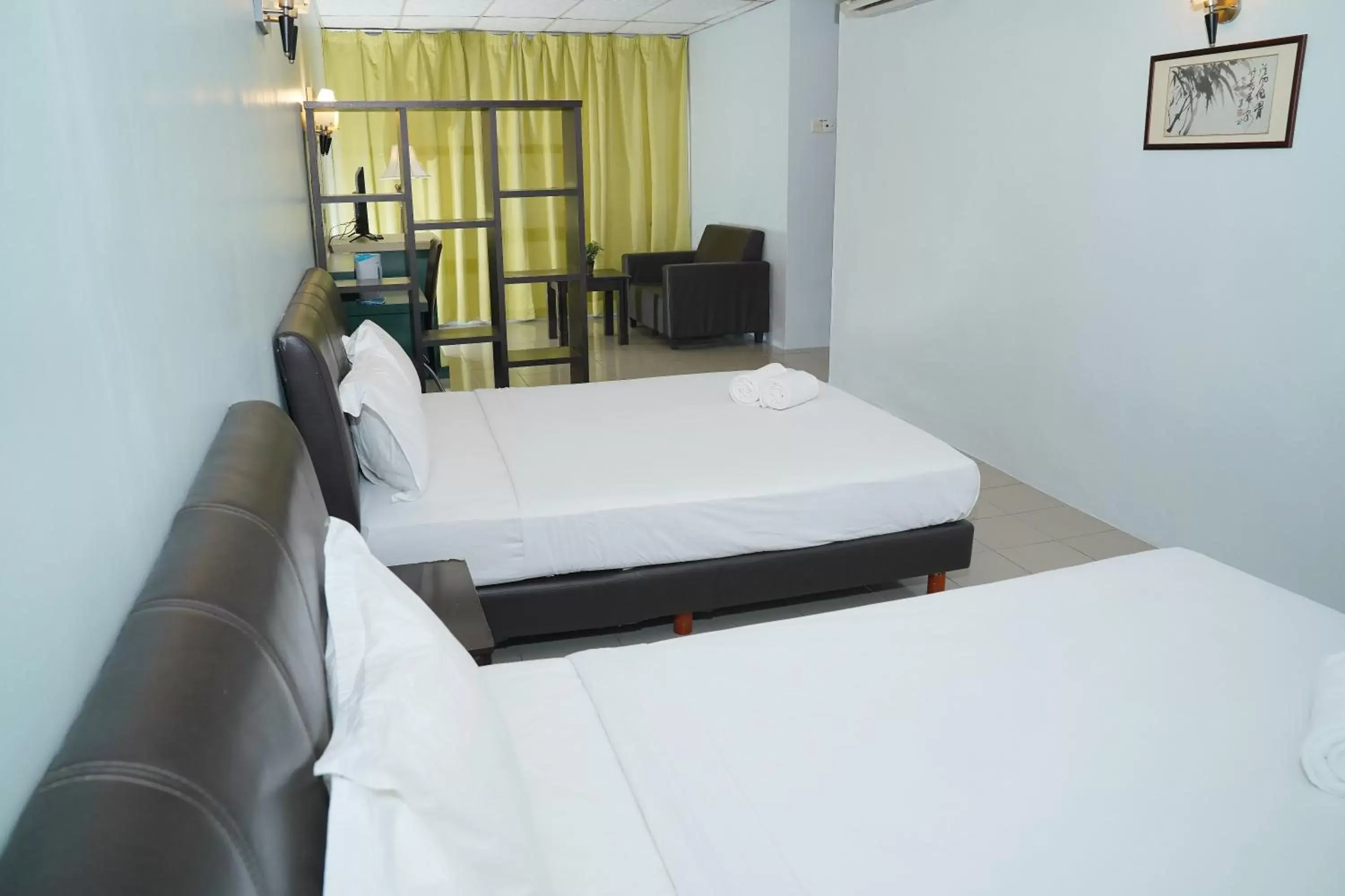 Bed in Dowifi Hotel -Self Service Kiosk