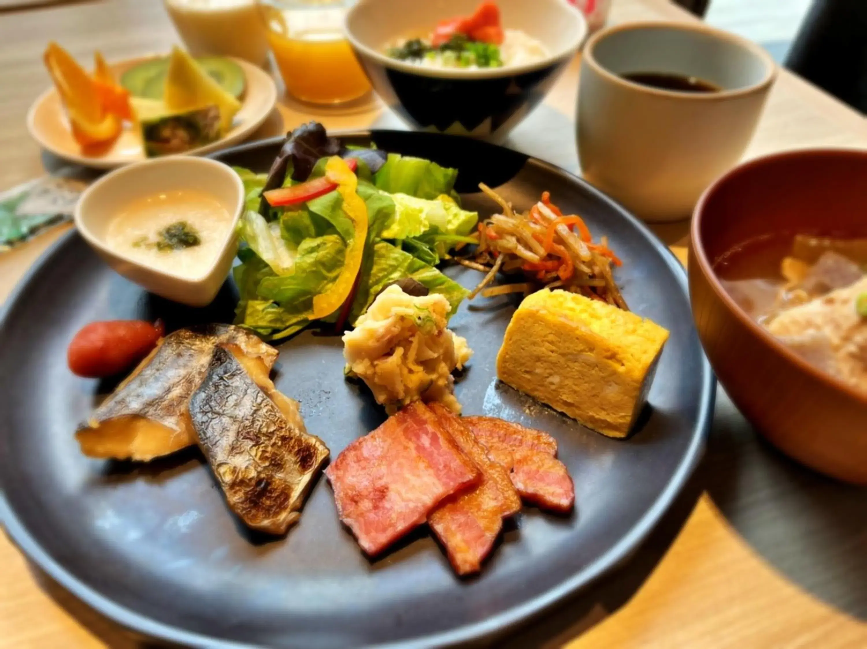 Breakfast in La'gent Hotel Shinjuku Kabukicho