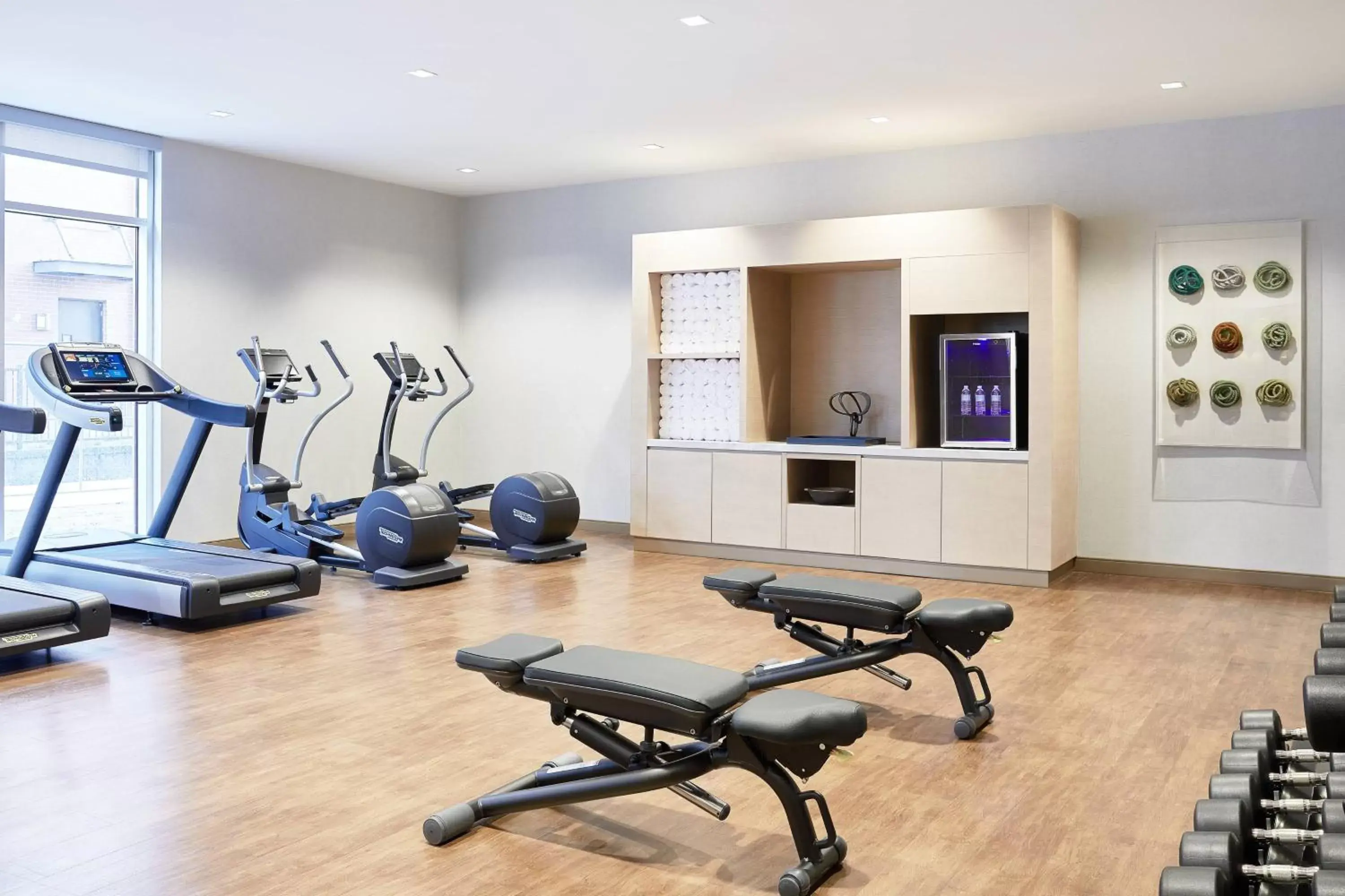 Fitness centre/facilities in AC Hotel by Marriott Oklahoma City Bricktown