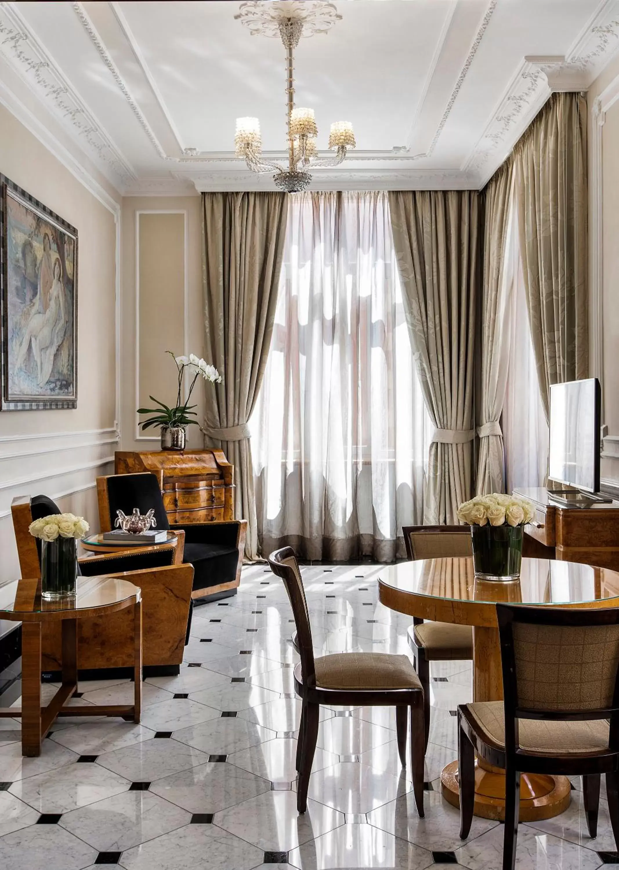 Library, Seating Area in Baglioni Hotel Regina - The Leading Hotels of the World