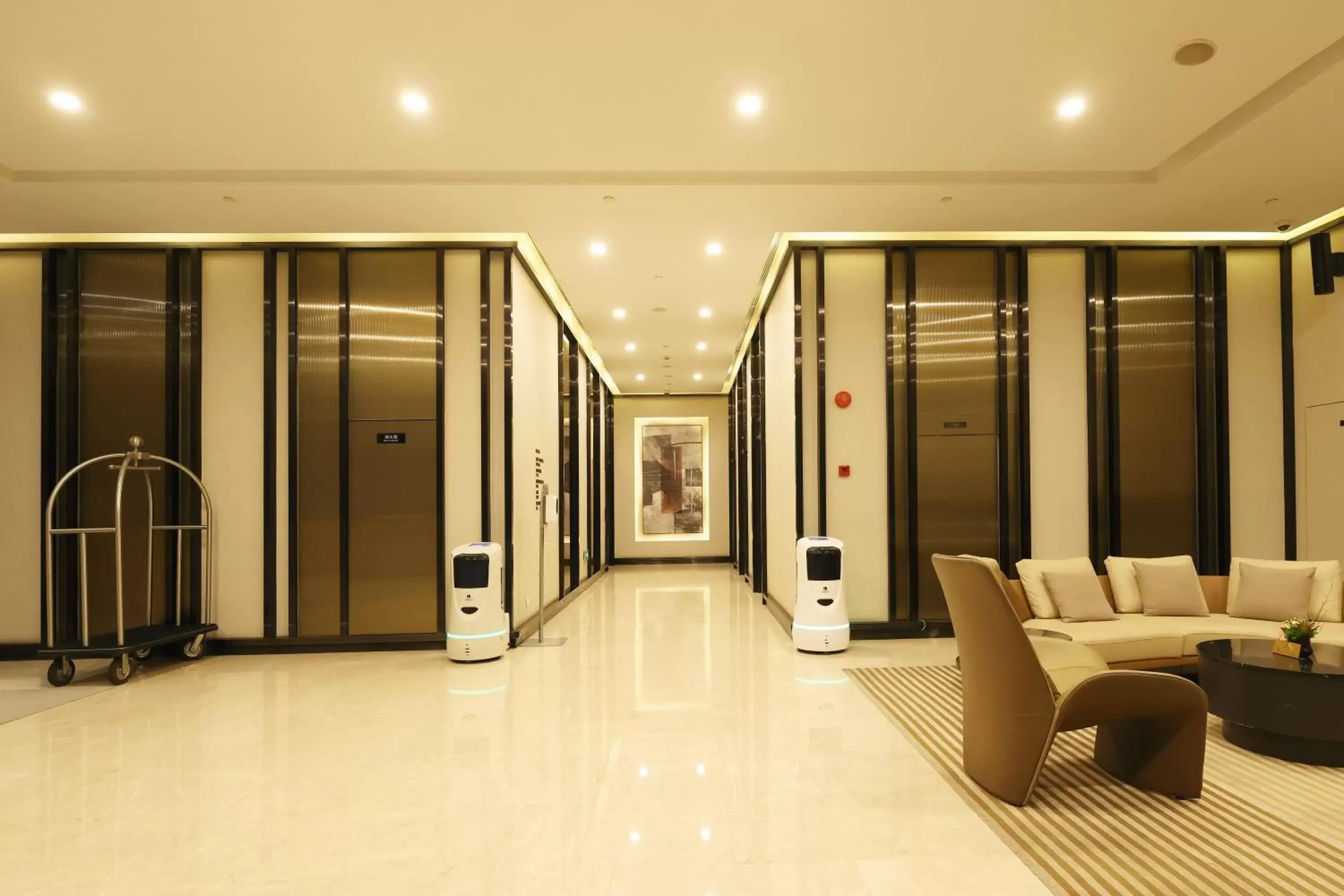 Lobby or reception in Fraser Residence Shanghai Lobby or reception in Fraser Residence Shanghai