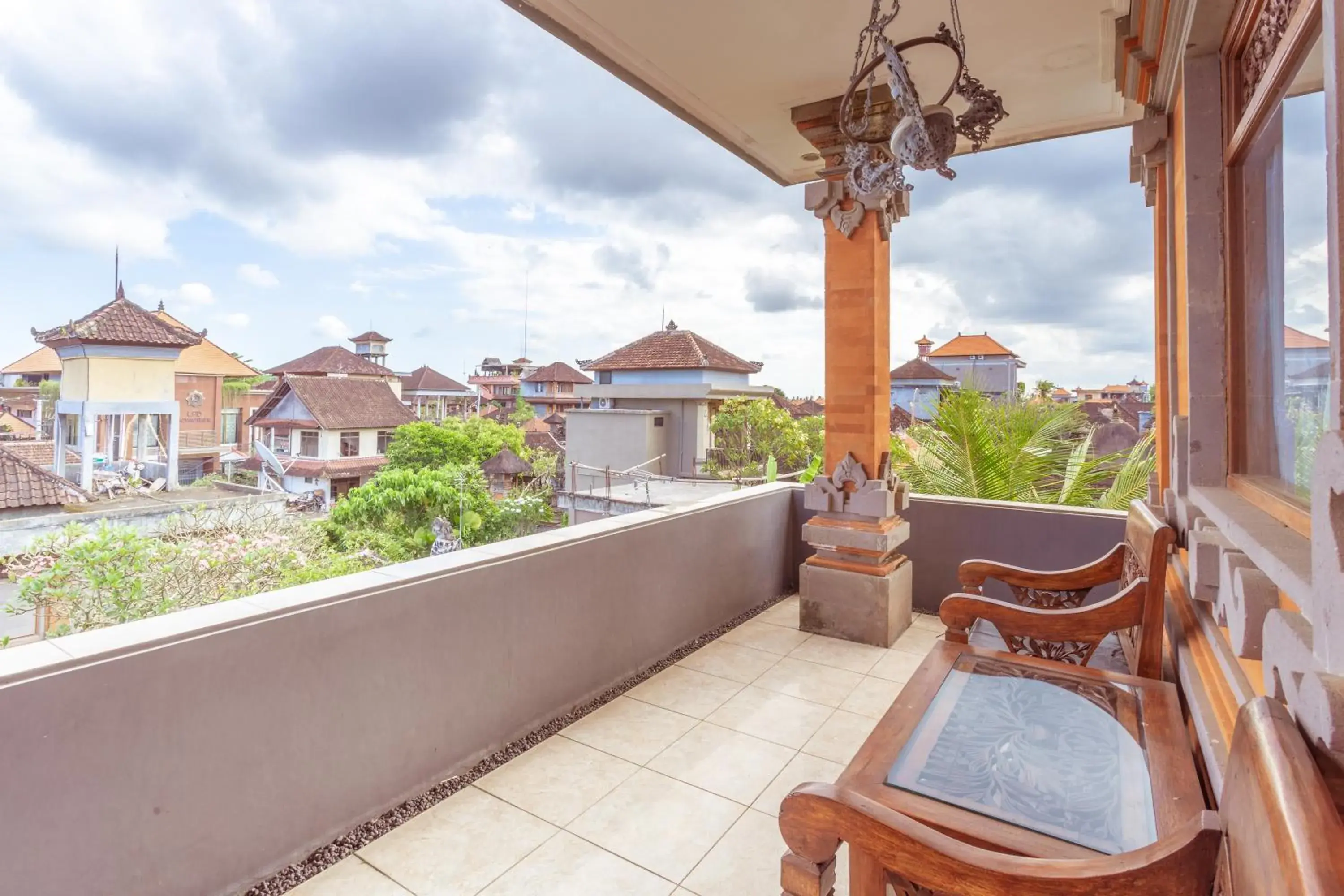 Balcony/Terrace in Teba House Ubud by ecommerceloka