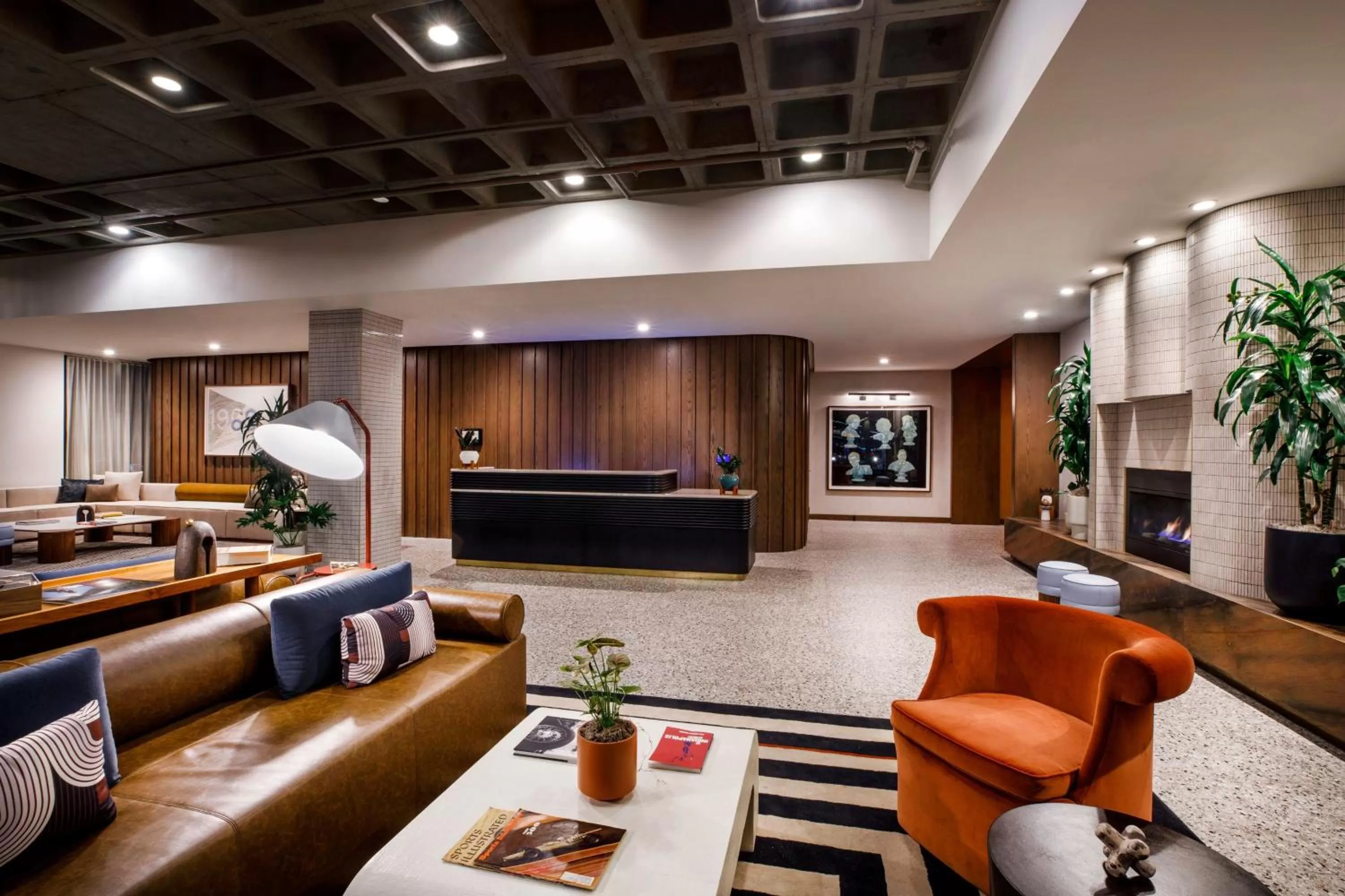 Lobby or reception in Hotel Indy, Indianapolis, a Tribute Portfolio Hotel