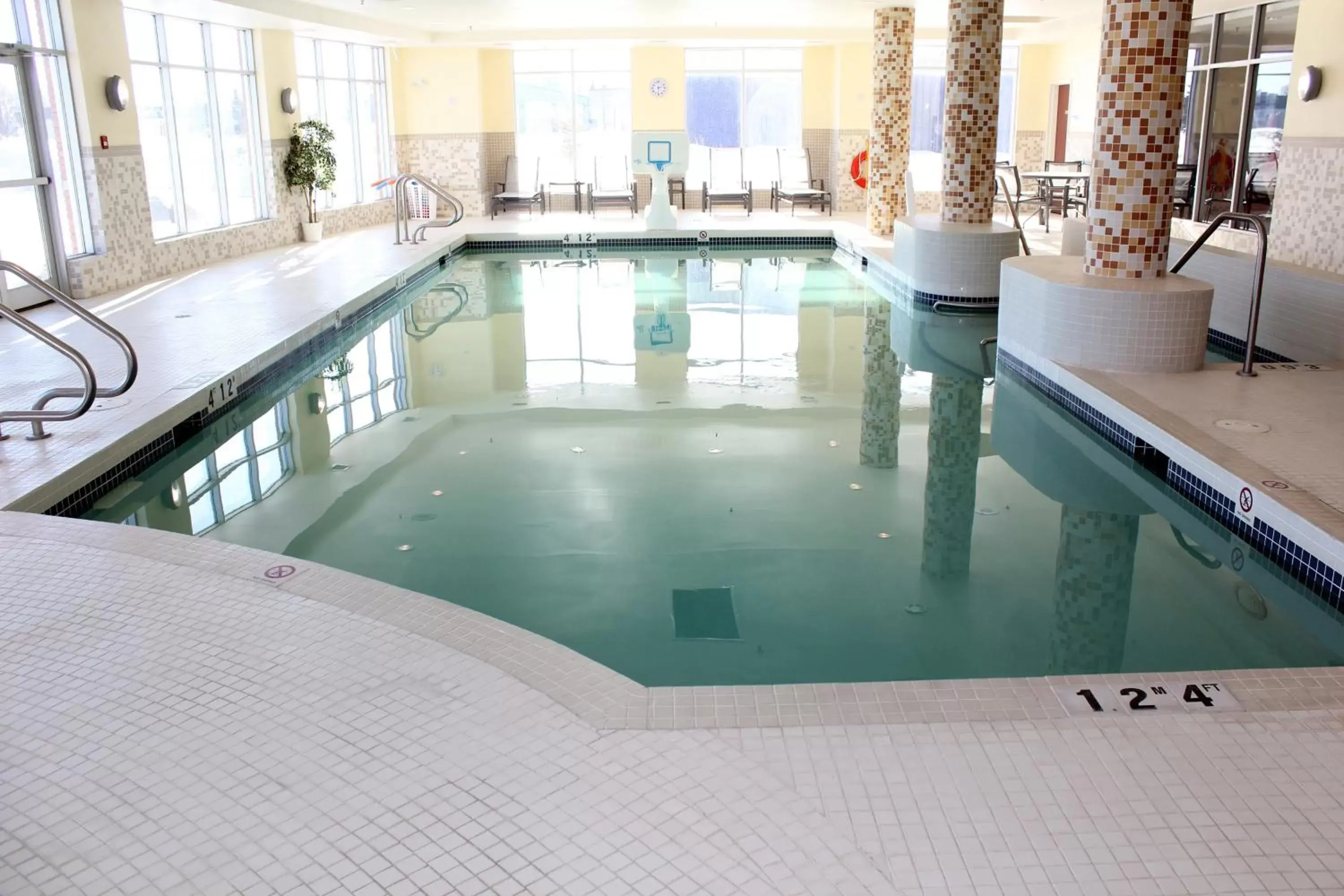 Swimming Pool in Holiday Inn Express Hotel & Suites Bonnyville, an IHG Hotel