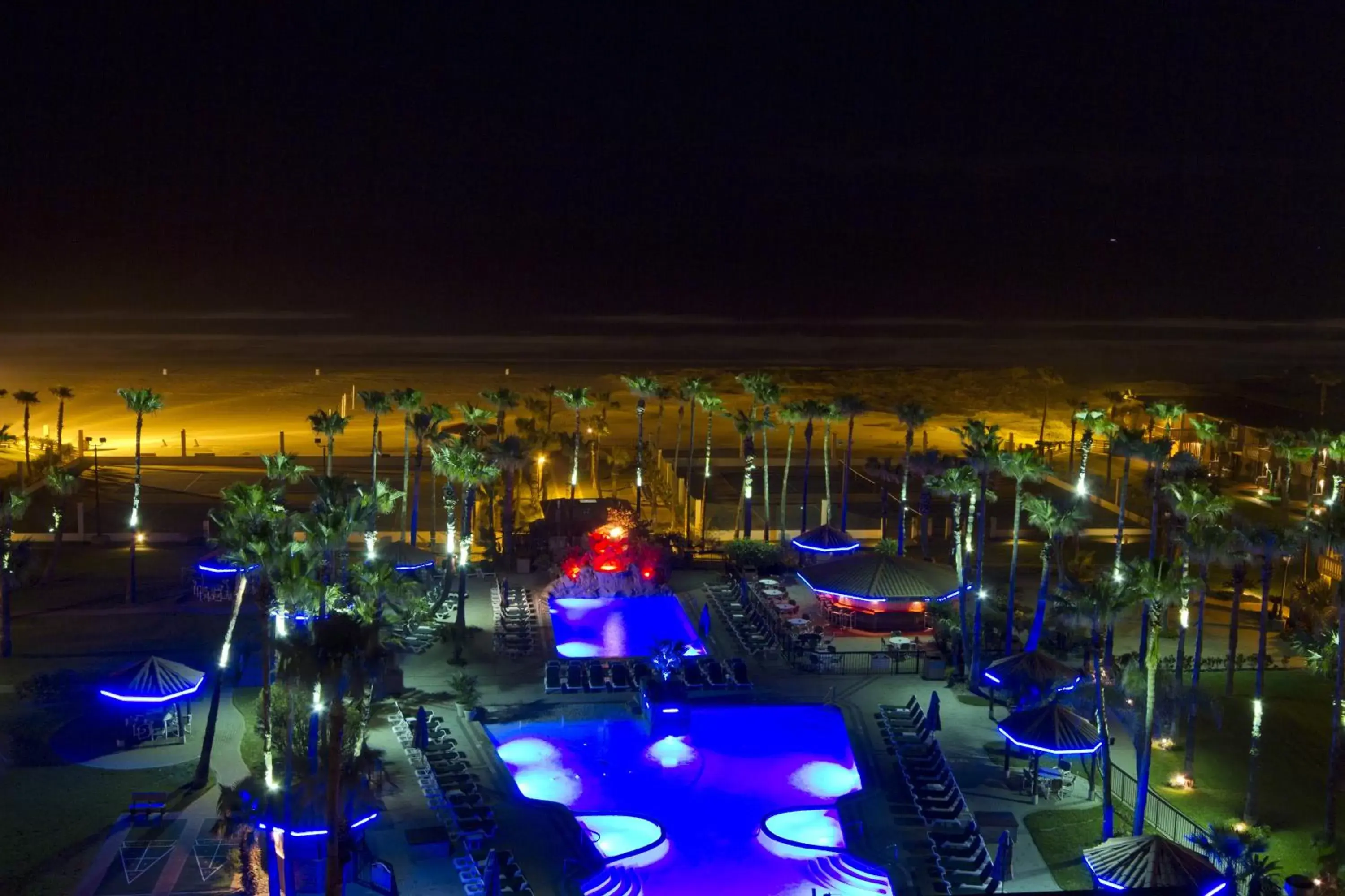 Night, Pool View in Isla Grand Beach Resort