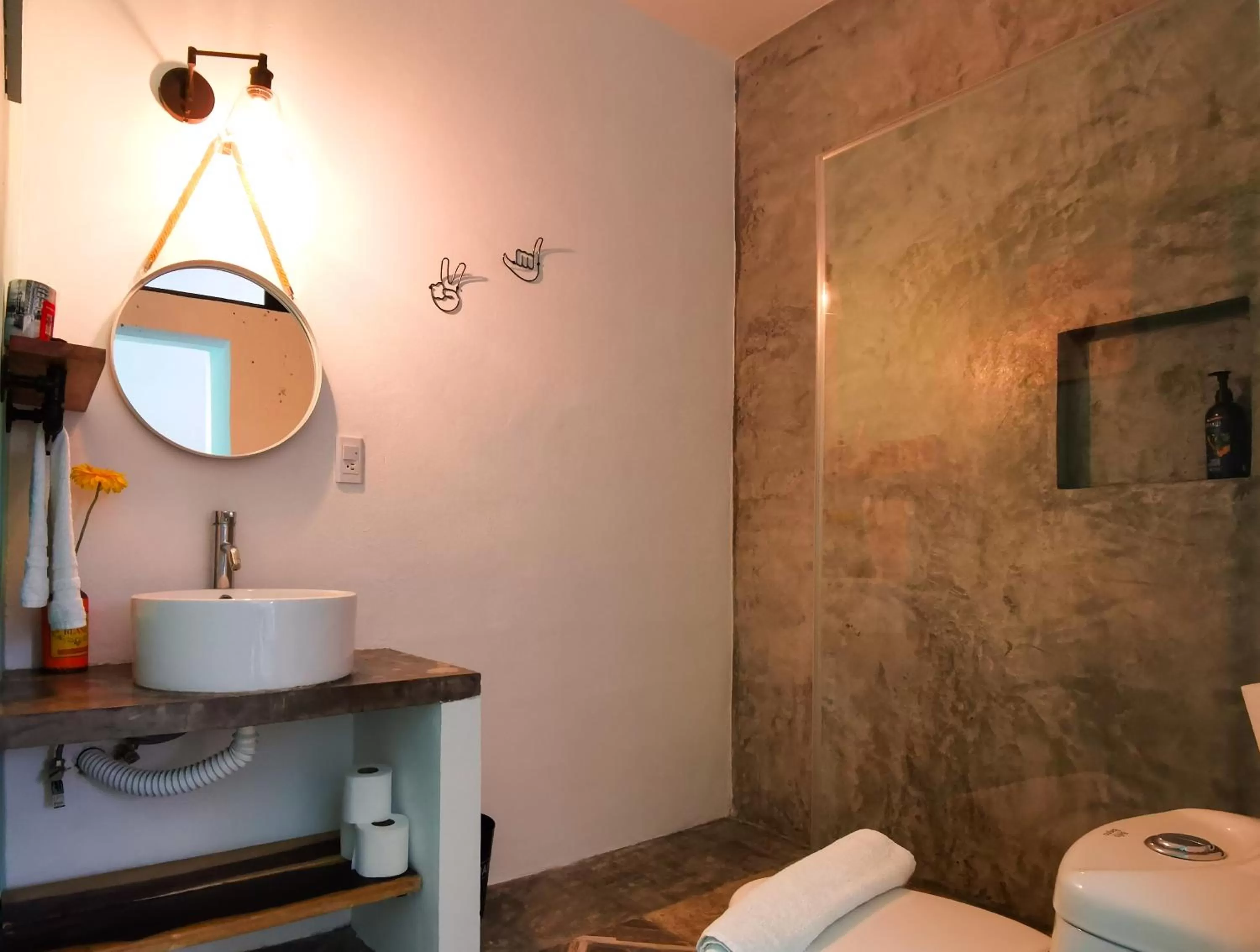 Shower, Bathroom in Les Suites Calle 2 by Galian