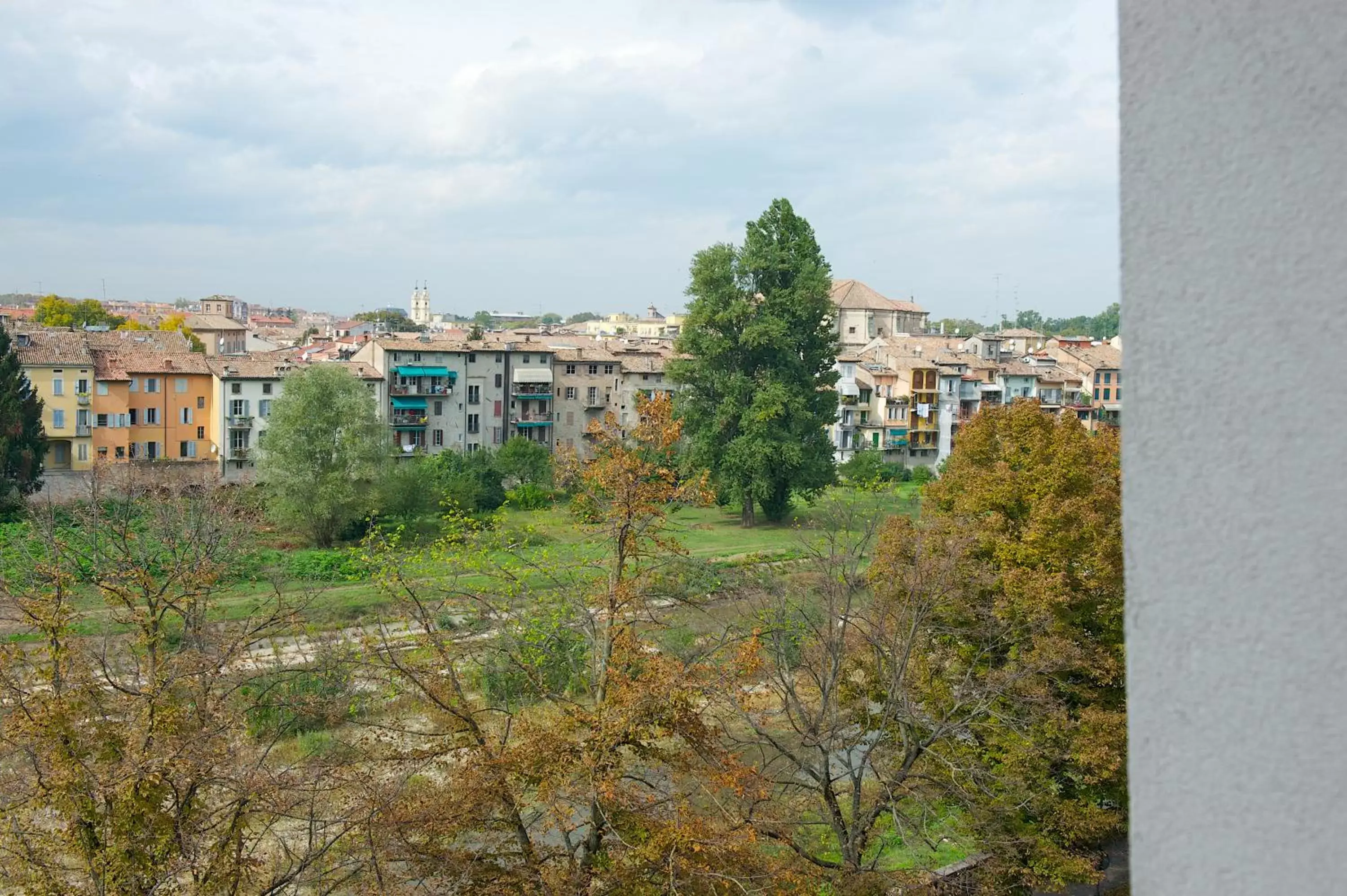 River view in Ibis Styles Parma Toscanini River view in Ibis Styles Parma Toscanini