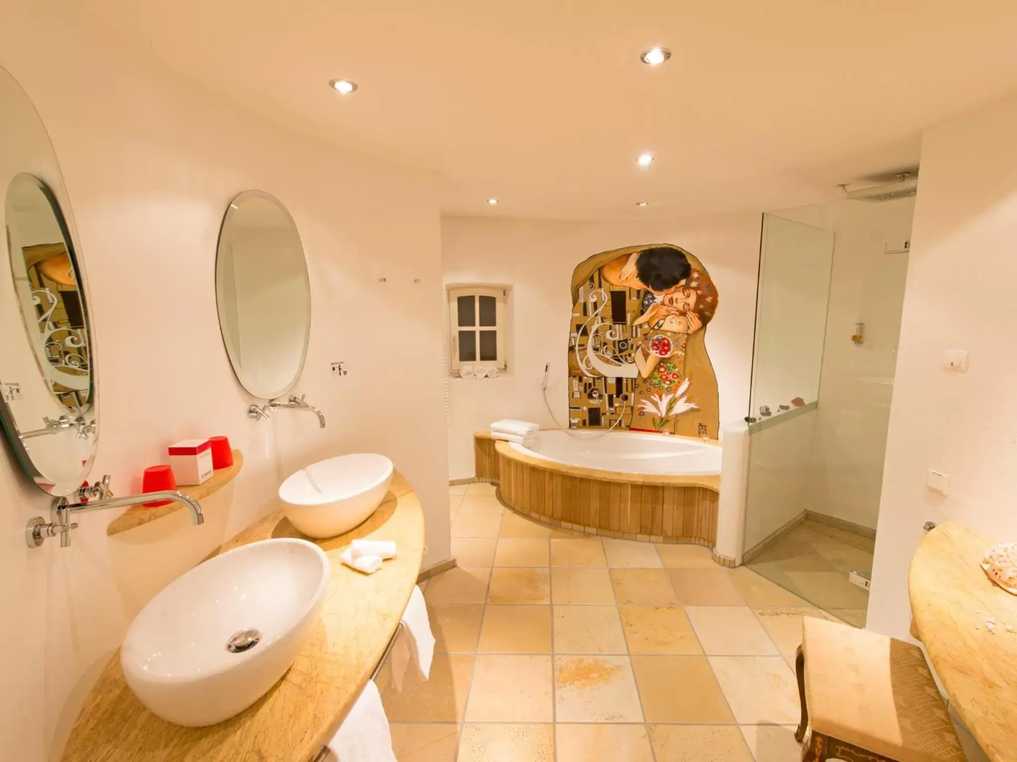 Bathroom in DORMERO Schlosshotel Reichenschwand