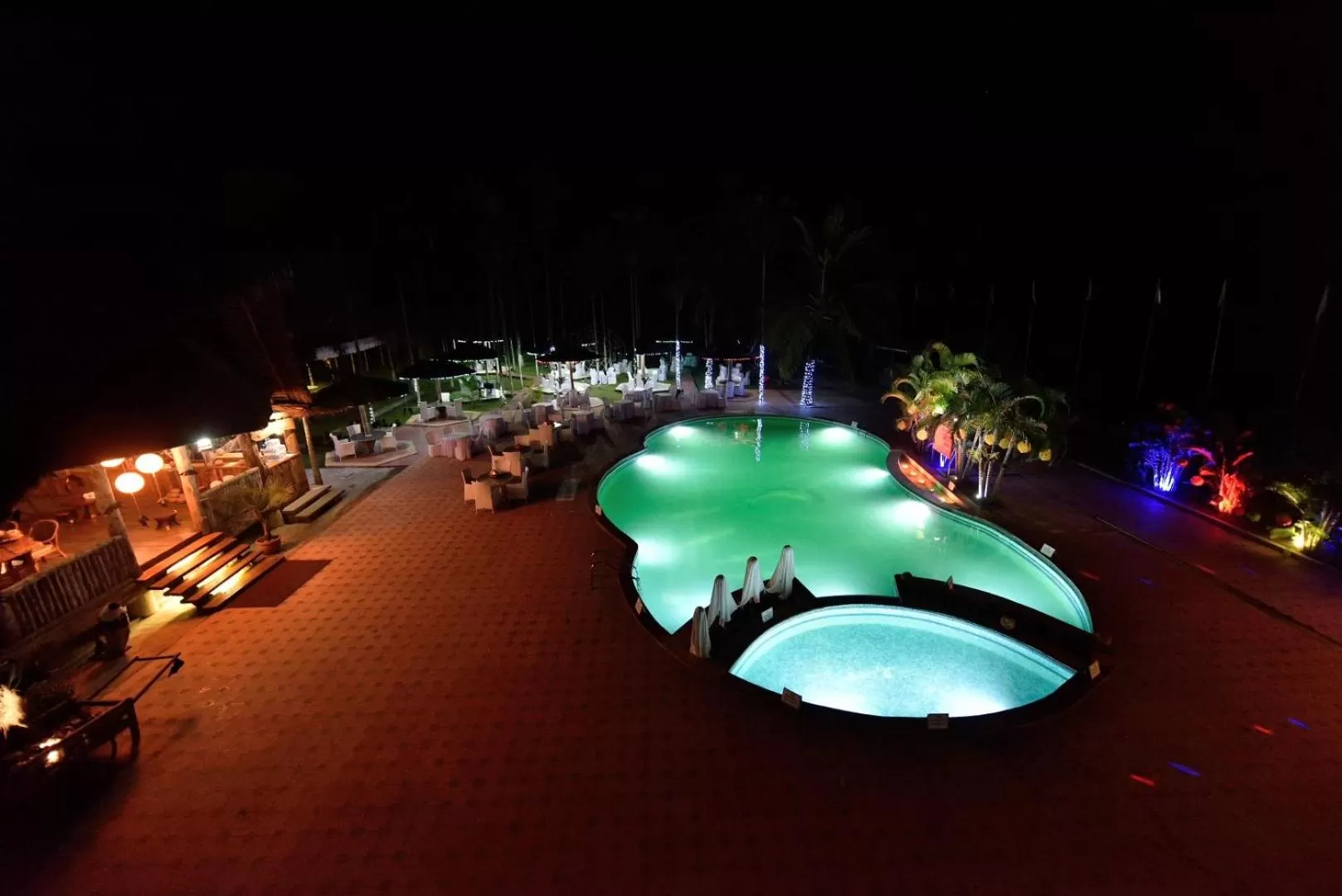 Pool view in Zone Niathu Dimapur By The Park