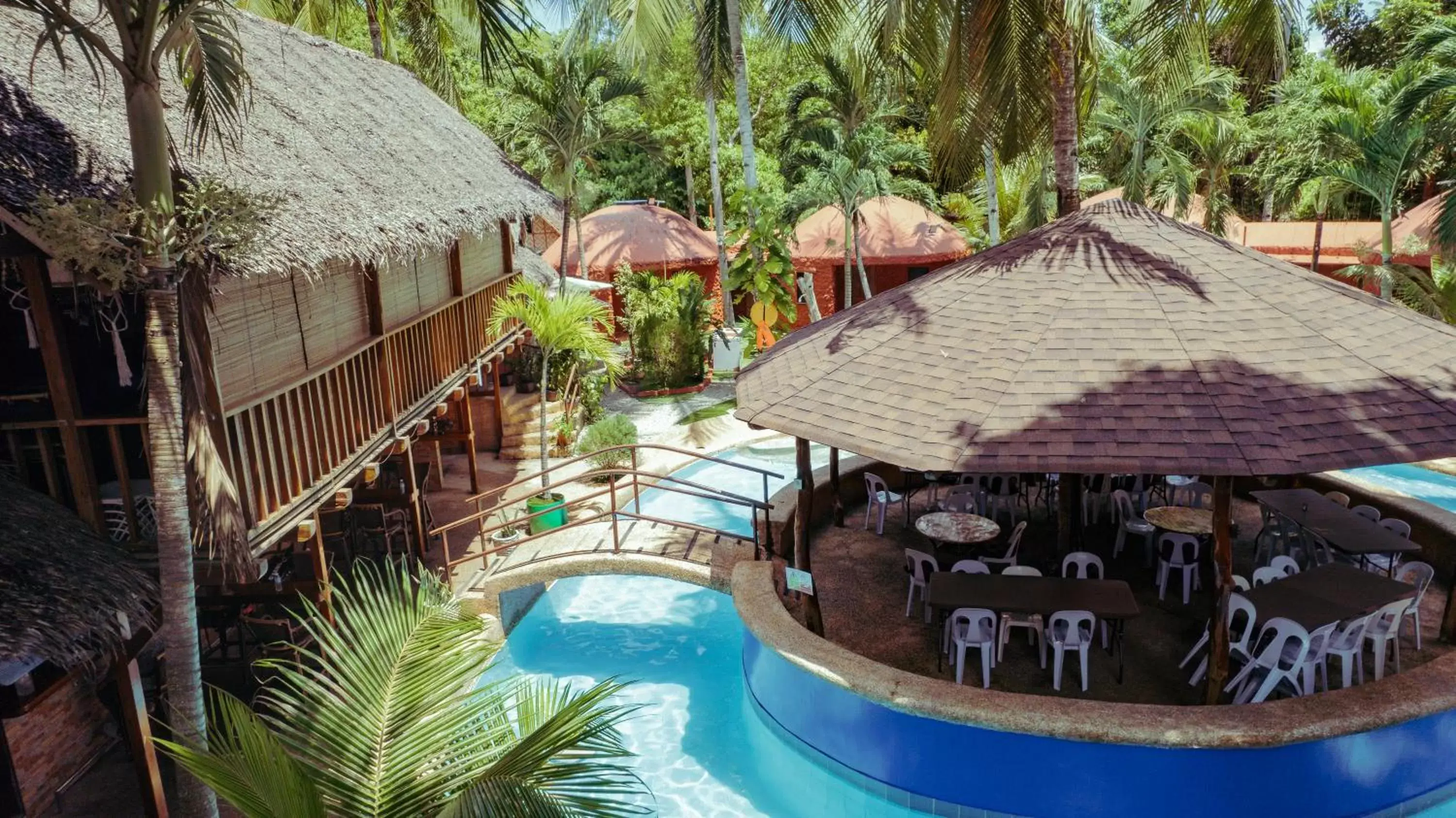 Pool View in Panglao Chocolate Hills Resort