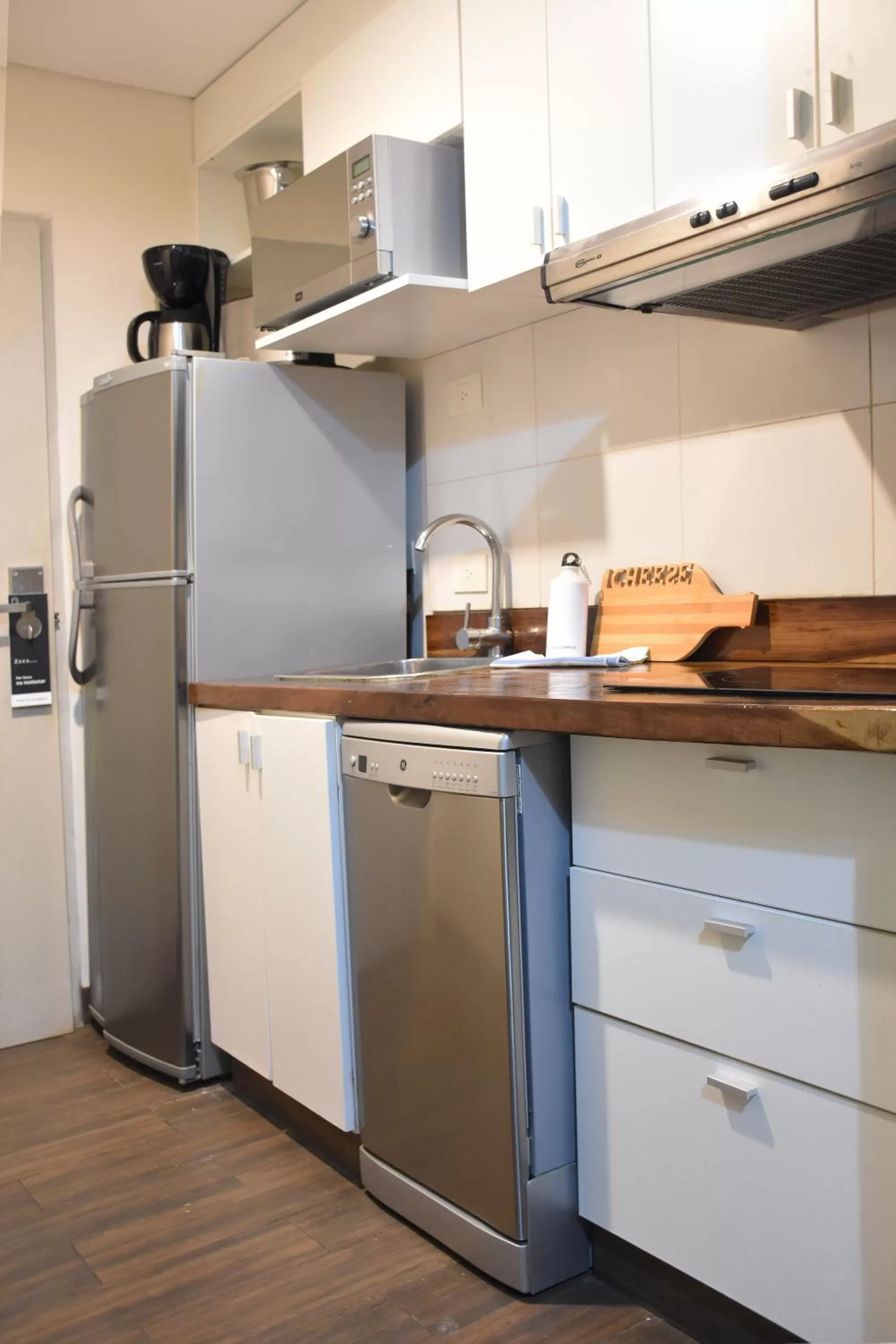 Kitchen or kitchenette in Casa Campus Pilar Suites