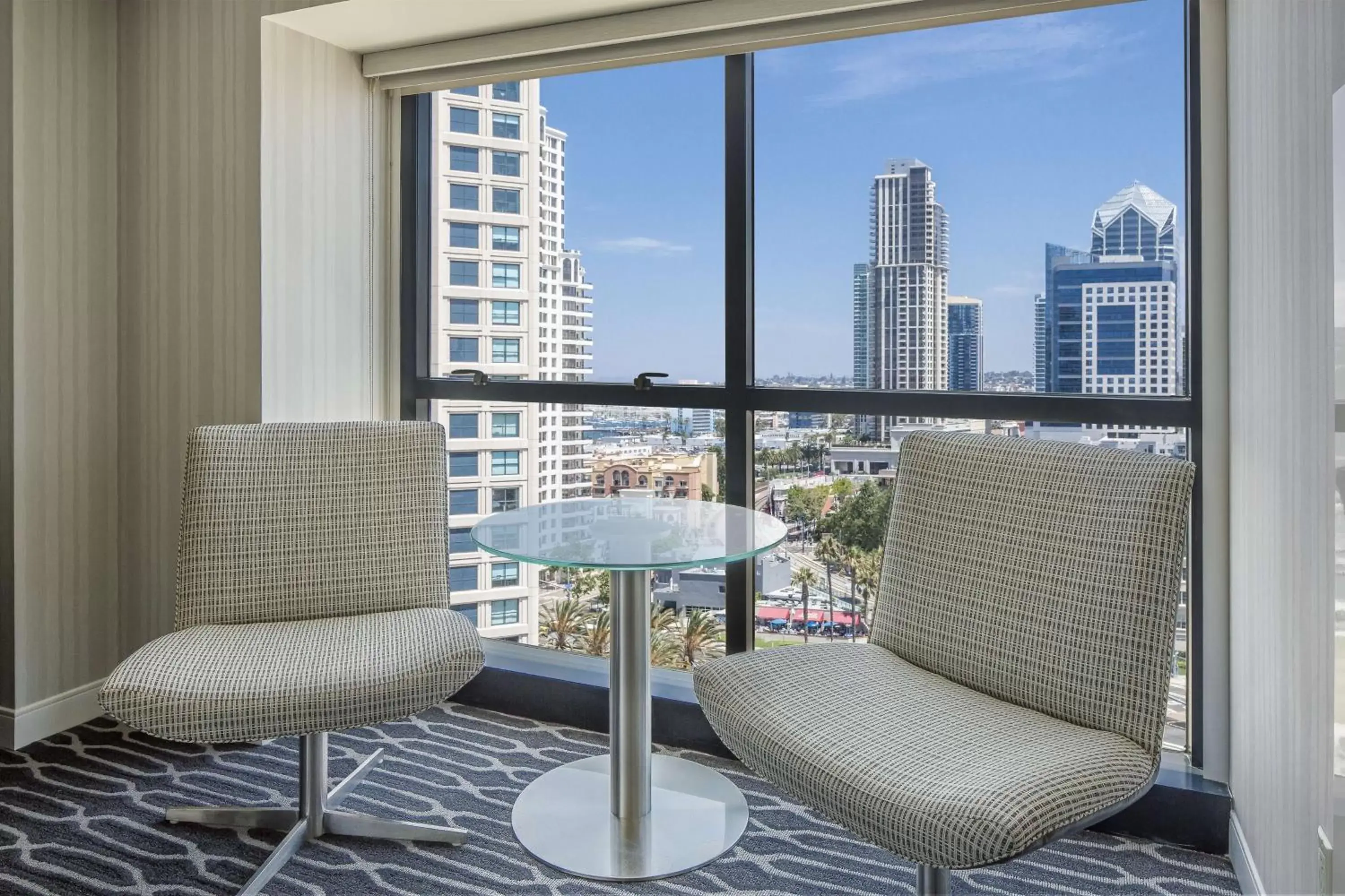 Double Room with Two Double Beds and City View  in Manchester Grand Hyatt San Diego