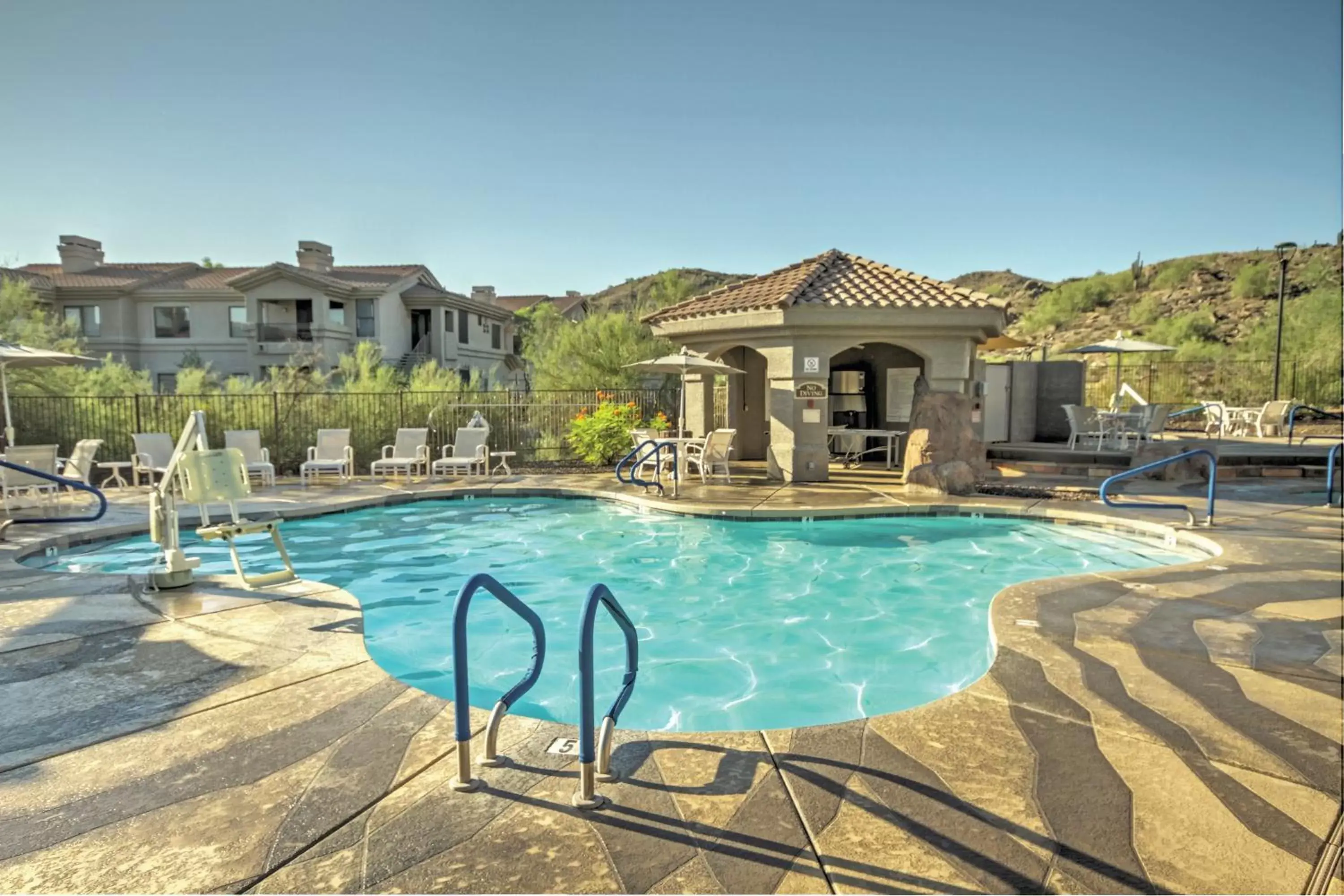 Swimming pool, Property Building in Raintree at Phoenix South Mountain Preserve