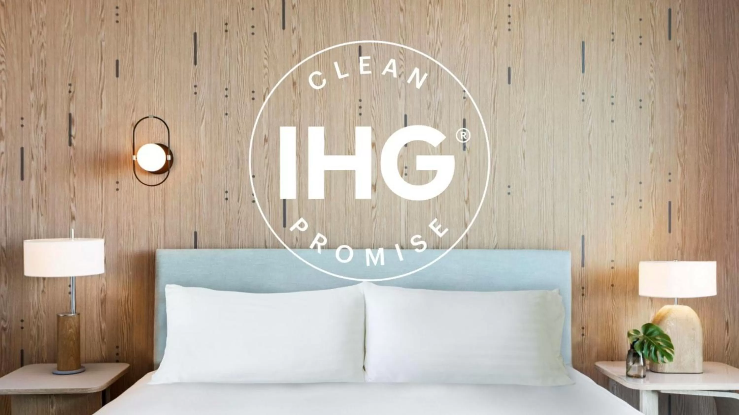 Property logo or sign, Bed in ANA Holiday Inn Sendai by IHG