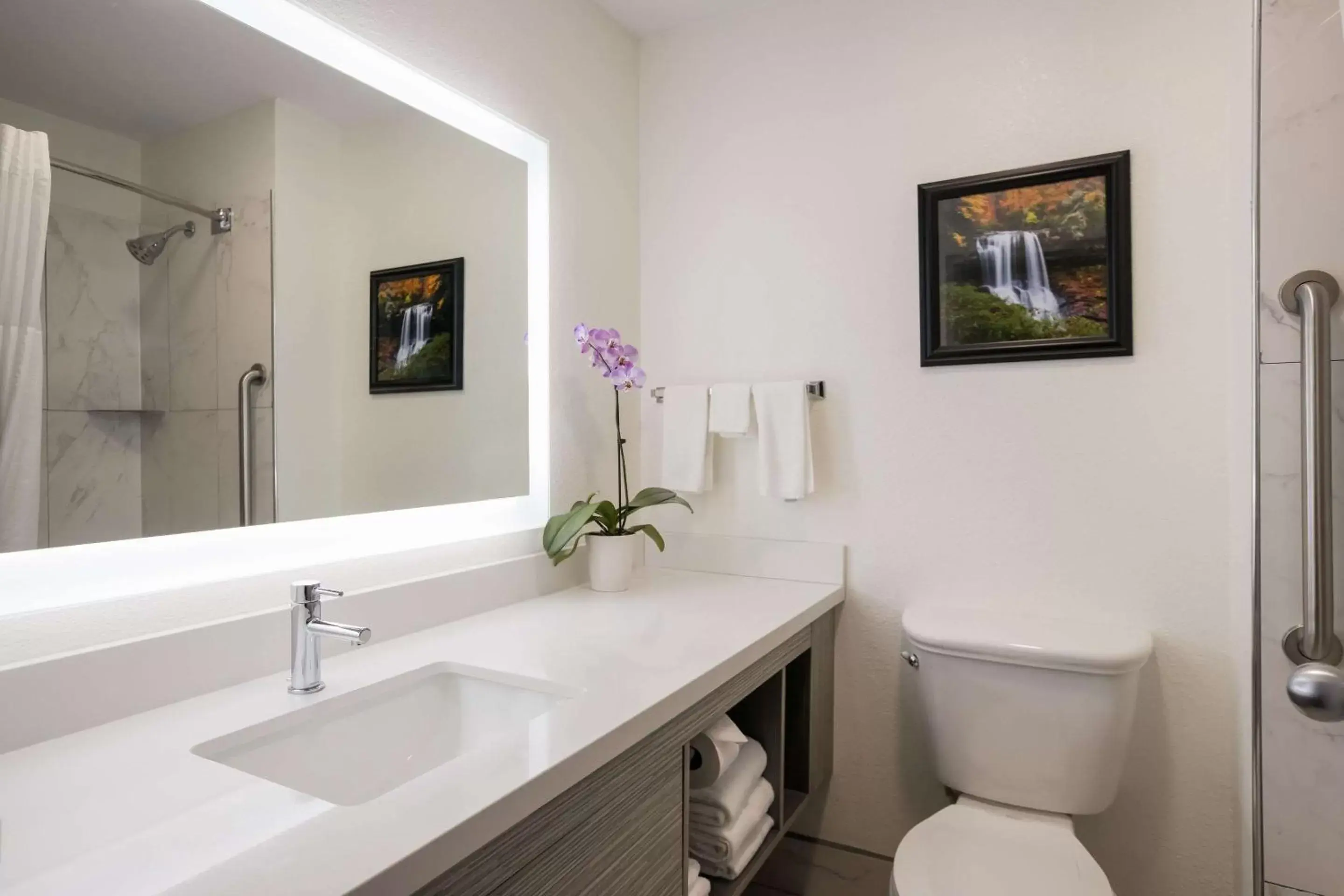 Bedroom, Bathroom in Clarion Pointe Sylva near Cherokee Area