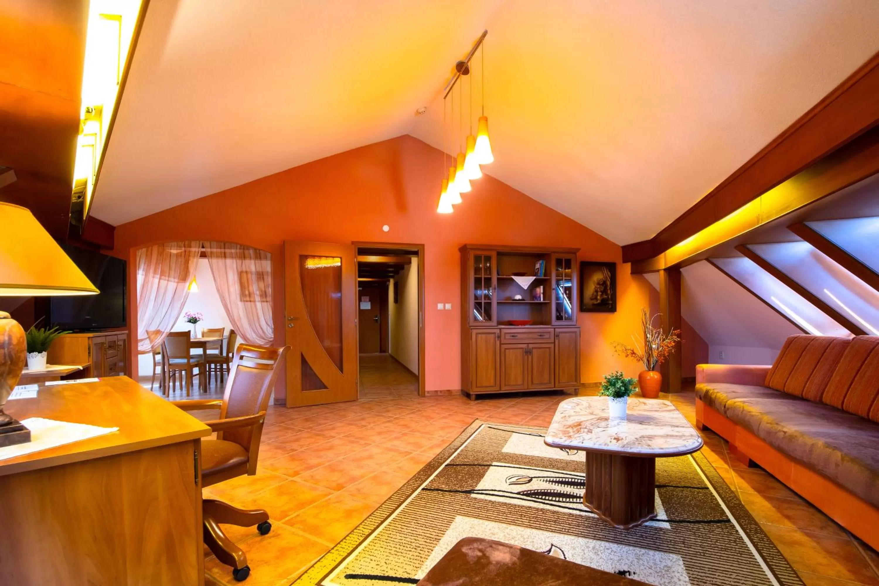 Living room in Hotel Orchidea Spa & Wellness