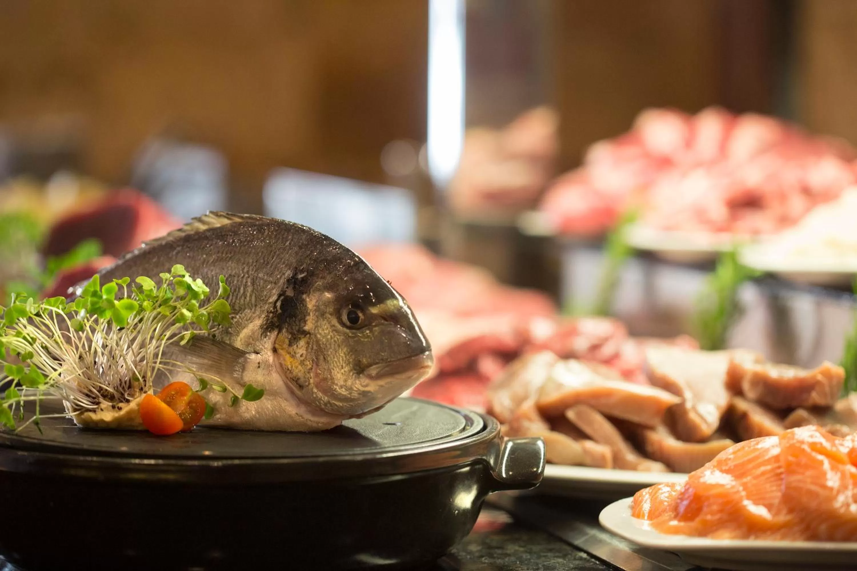 Restaurant/places to eat in Hipotels Hipocampo Palace & Spa