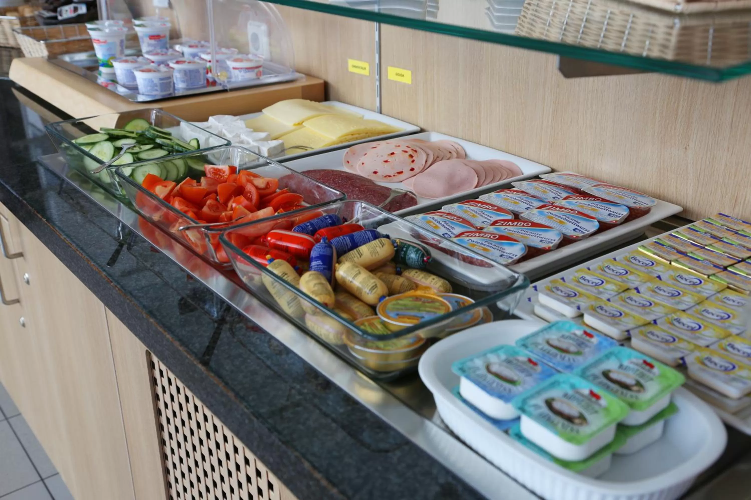 Buffet breakfast in ibis budget Augsburg City