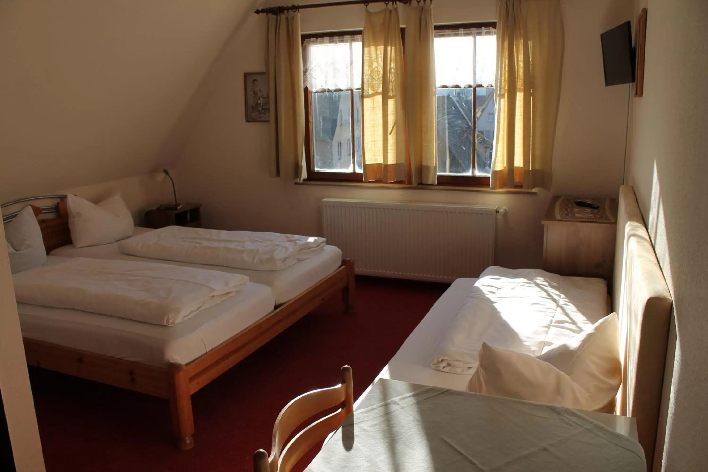 Bedroom, Bed in Hotel Zum Breiterle