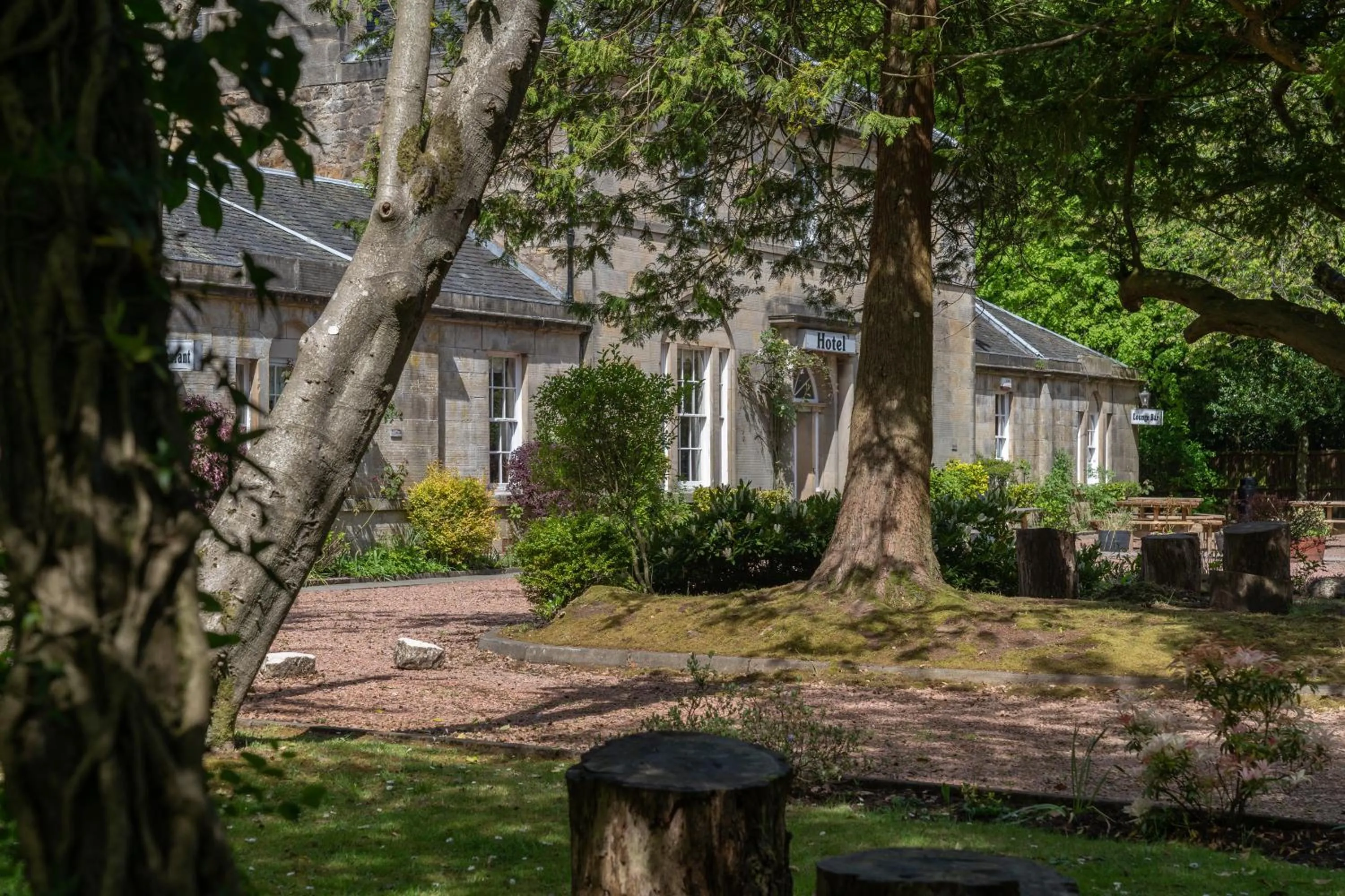 Property building in Bankton House