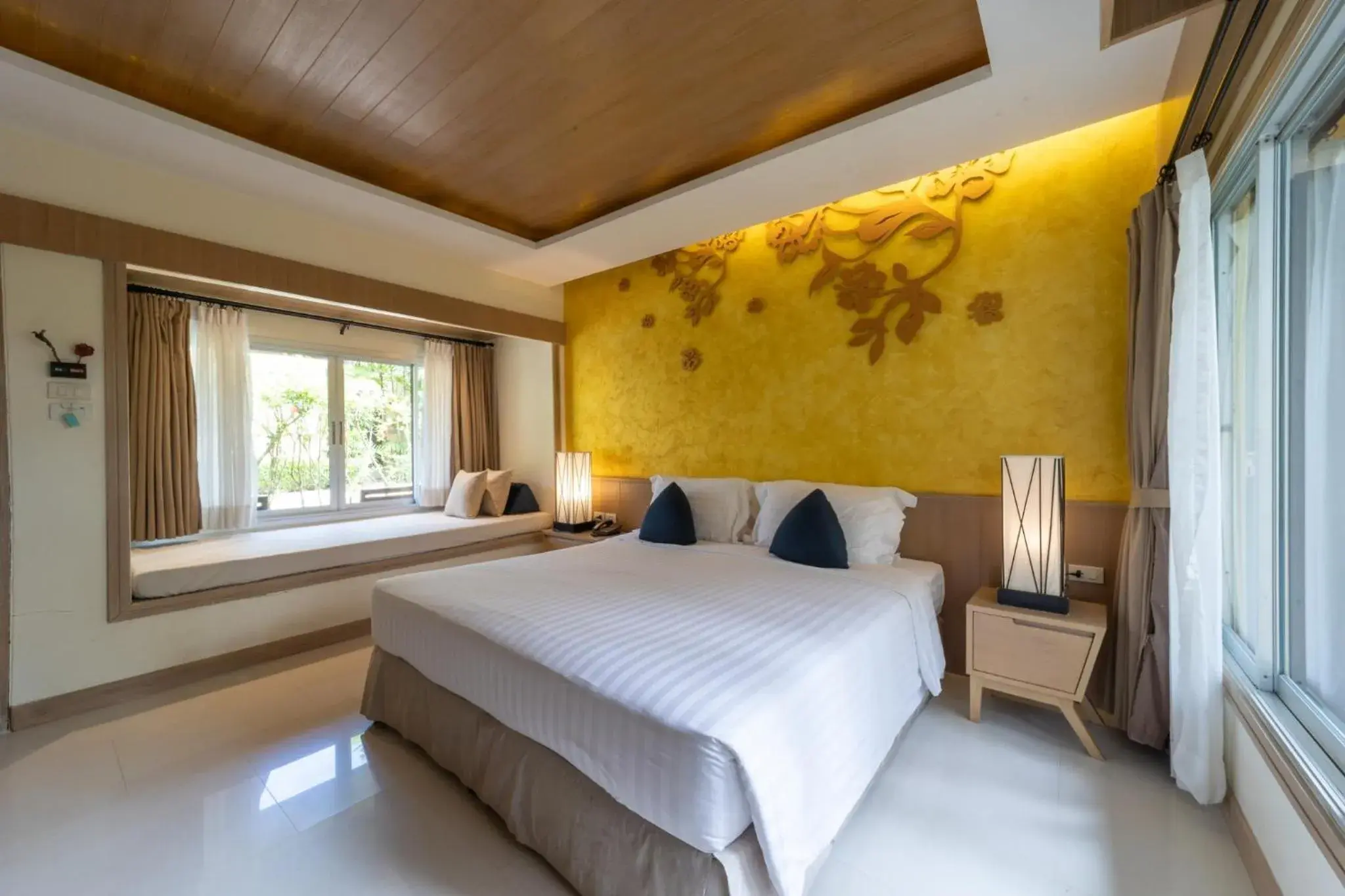 Bed in TUI BLUE The Passage Samui Private Pool Villas & Beach Resort