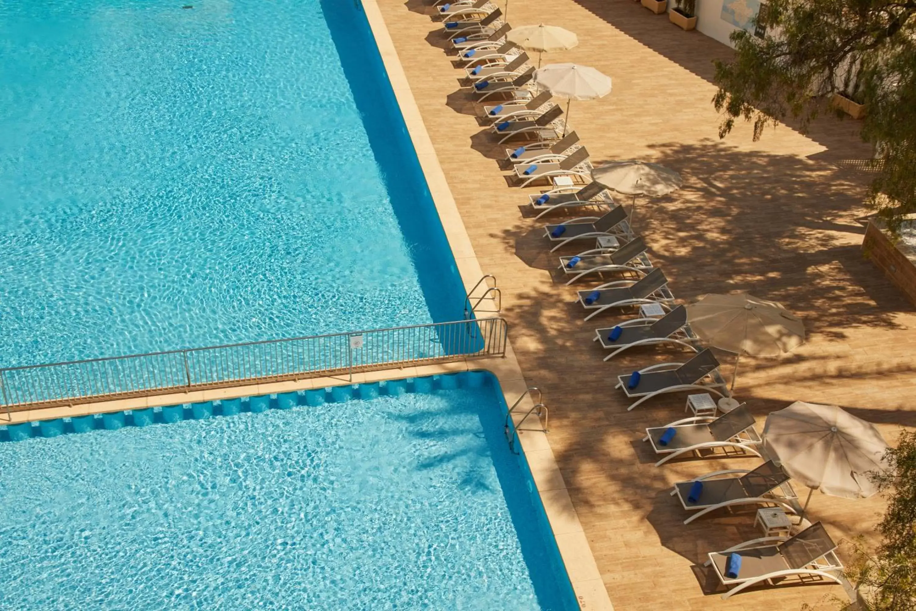 Swimming pool, Pool View in Hotel Joan Miró Museum