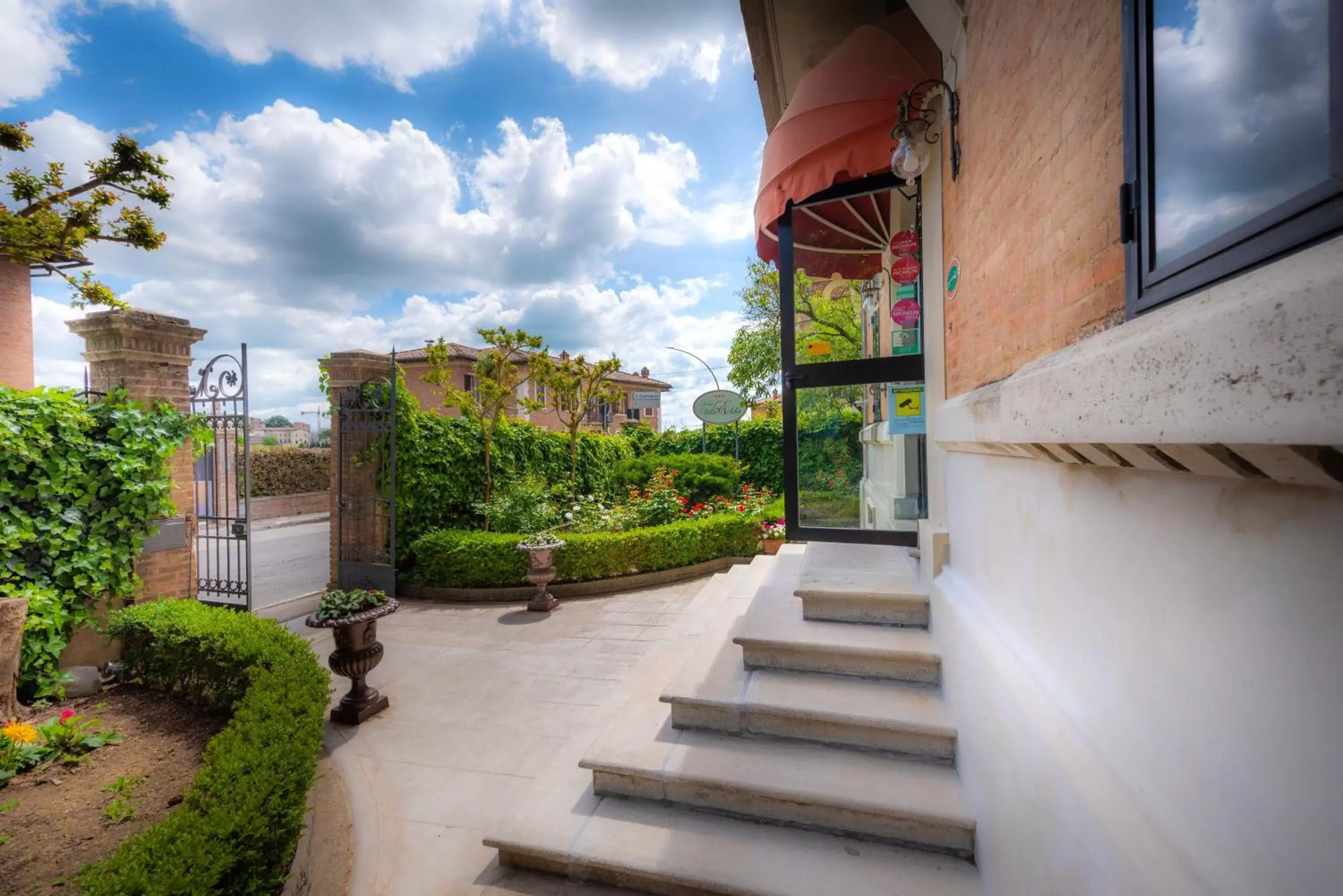 Garden view in Villa Elda Boutique Hotel