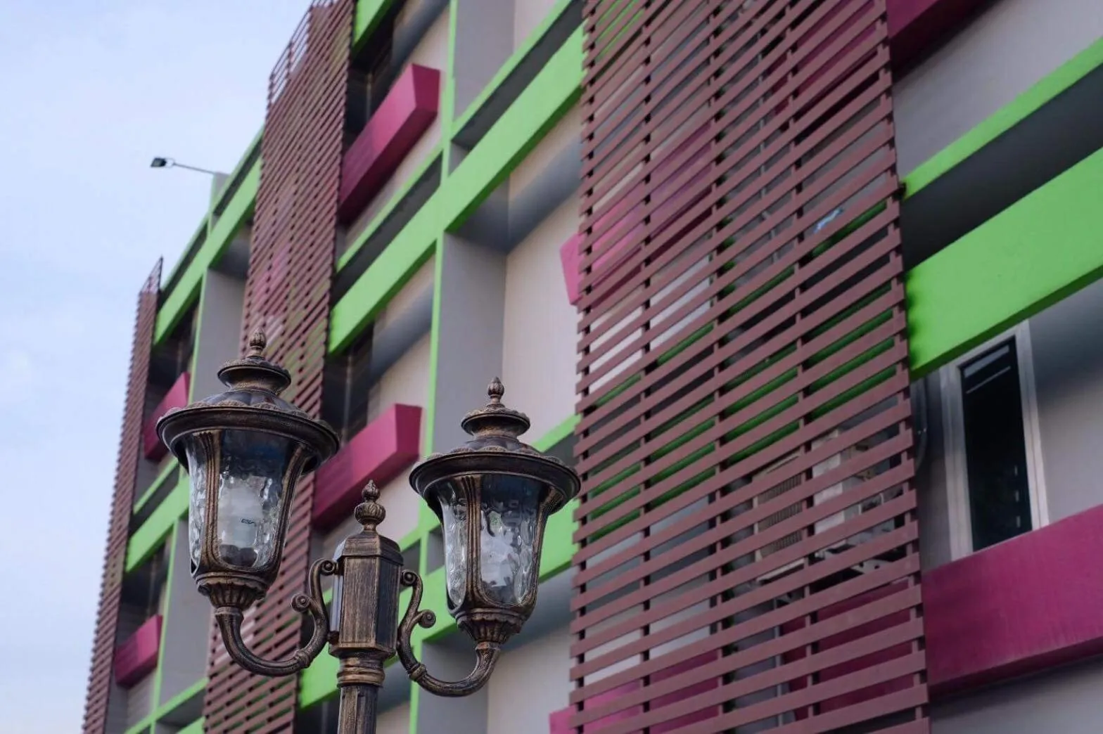 Property building in Blue Orchids Hotel