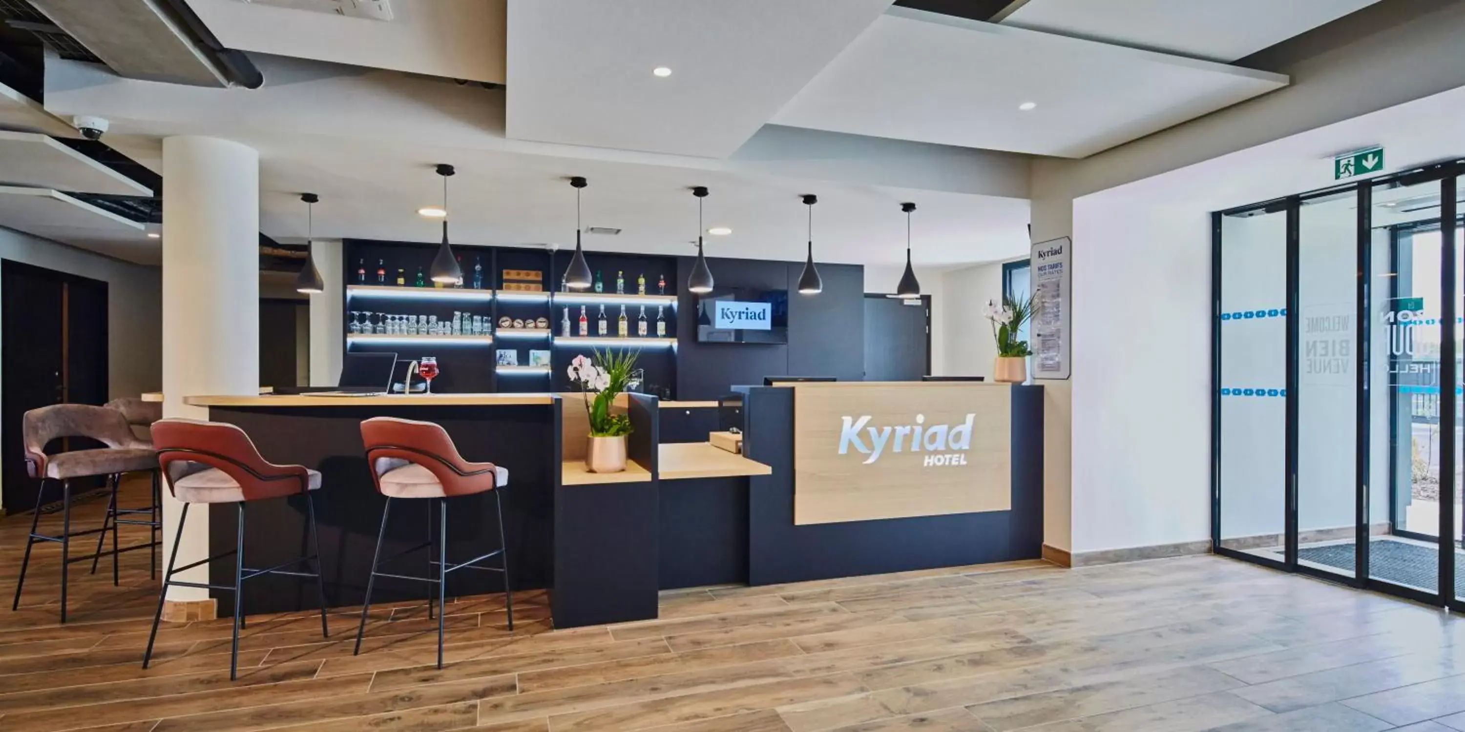 Lobby or reception in Kyriad Combs-La-Ville - Senart Lobby or reception in Kyriad Combs-La-Ville - Senart