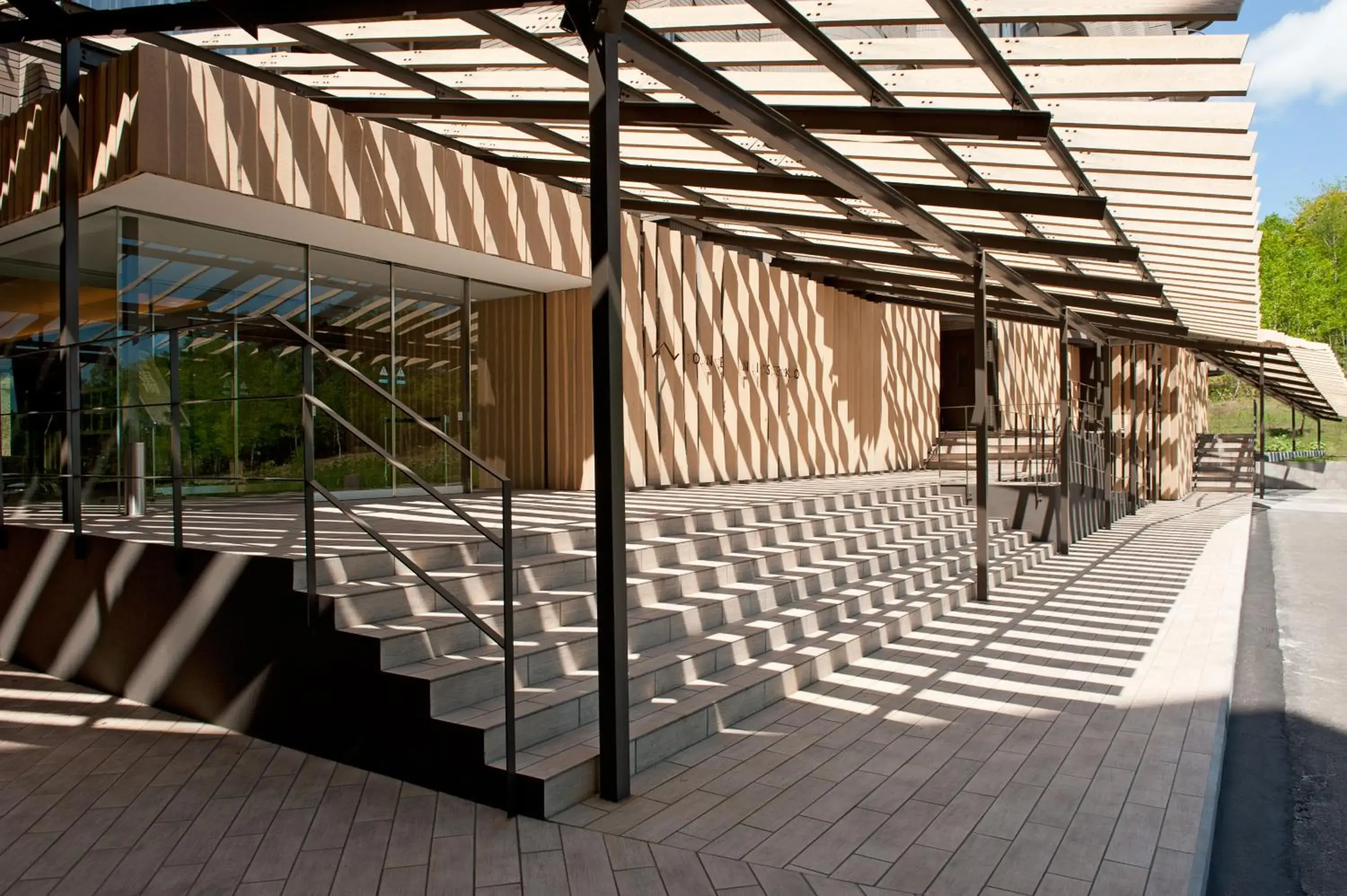 Facade/entrance in One Niseko Resort Towers