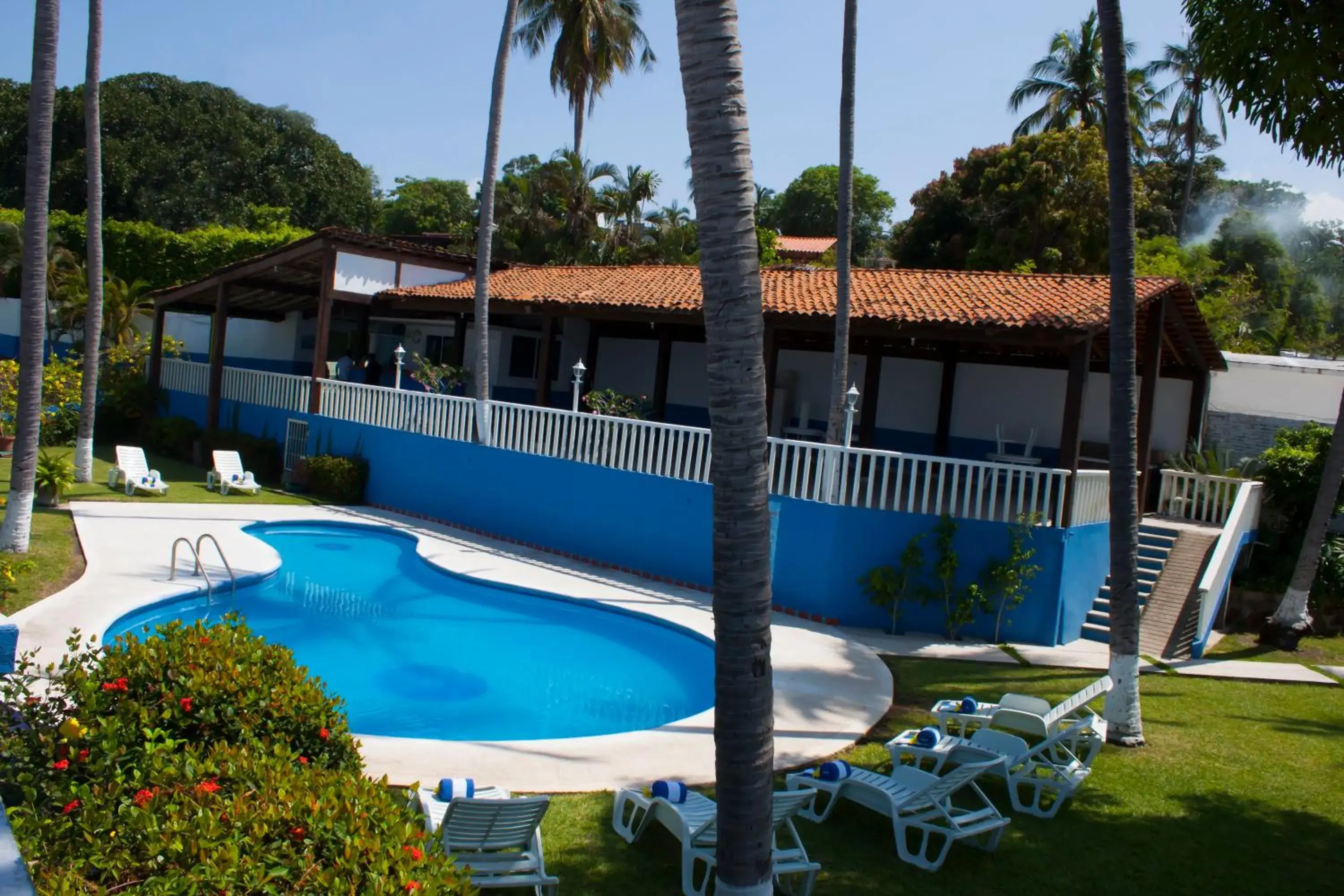 Pool view in Coral Clubes Acapulco