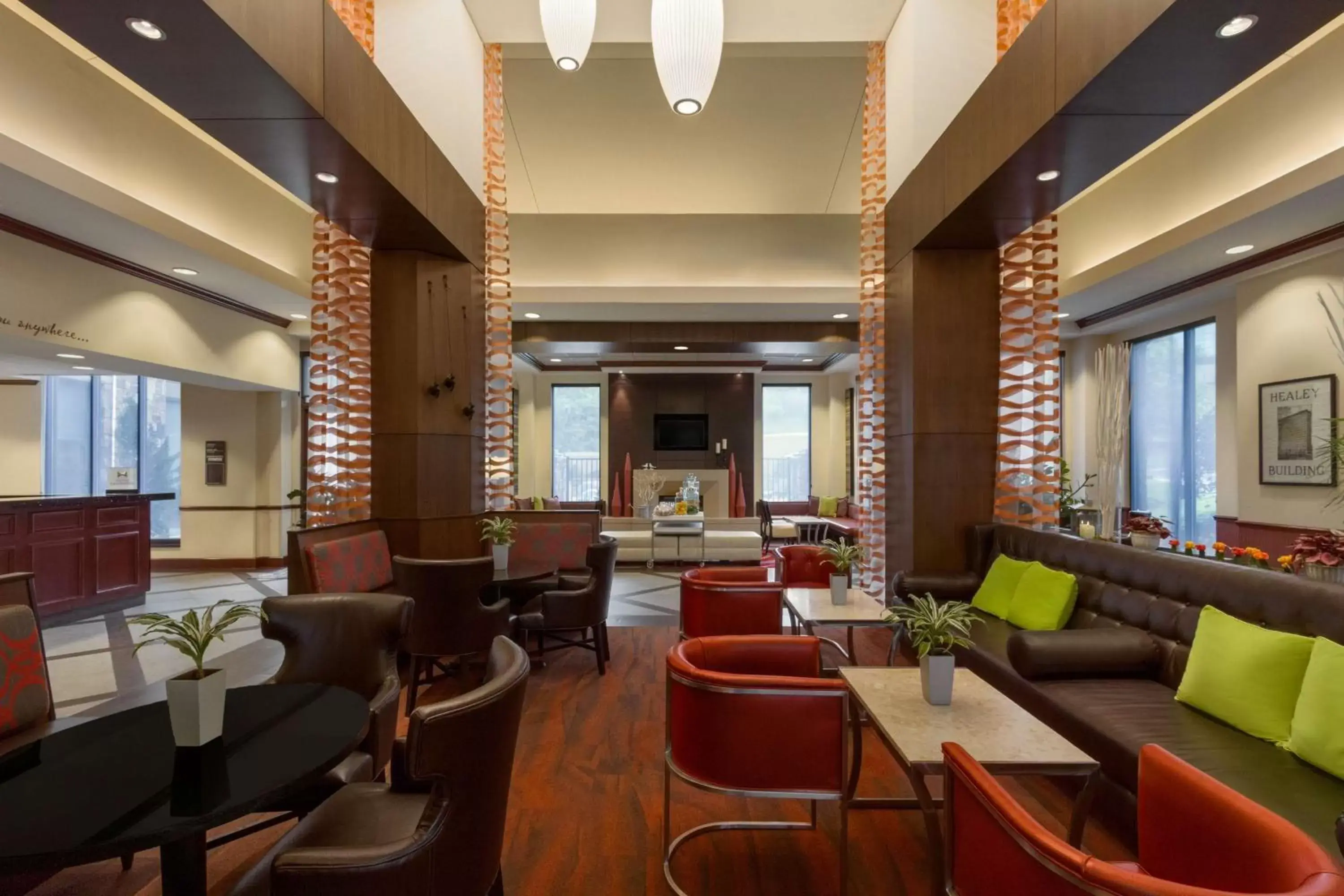 Lobby or reception, Restaurant/Places to Eat in Hilton Garden Inn Atlanta Marietta