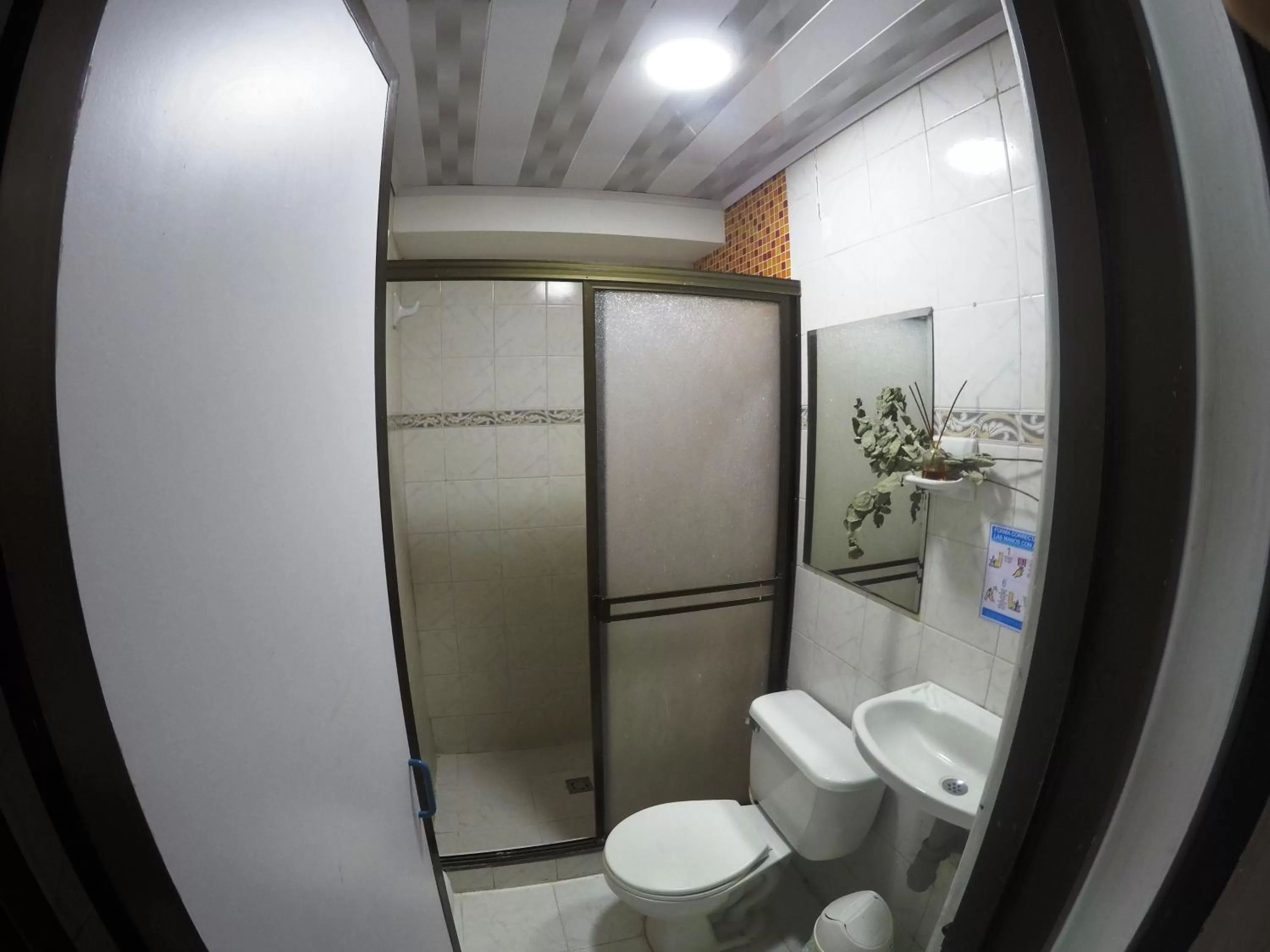 Bathroom in Sky Club Eco Hotel