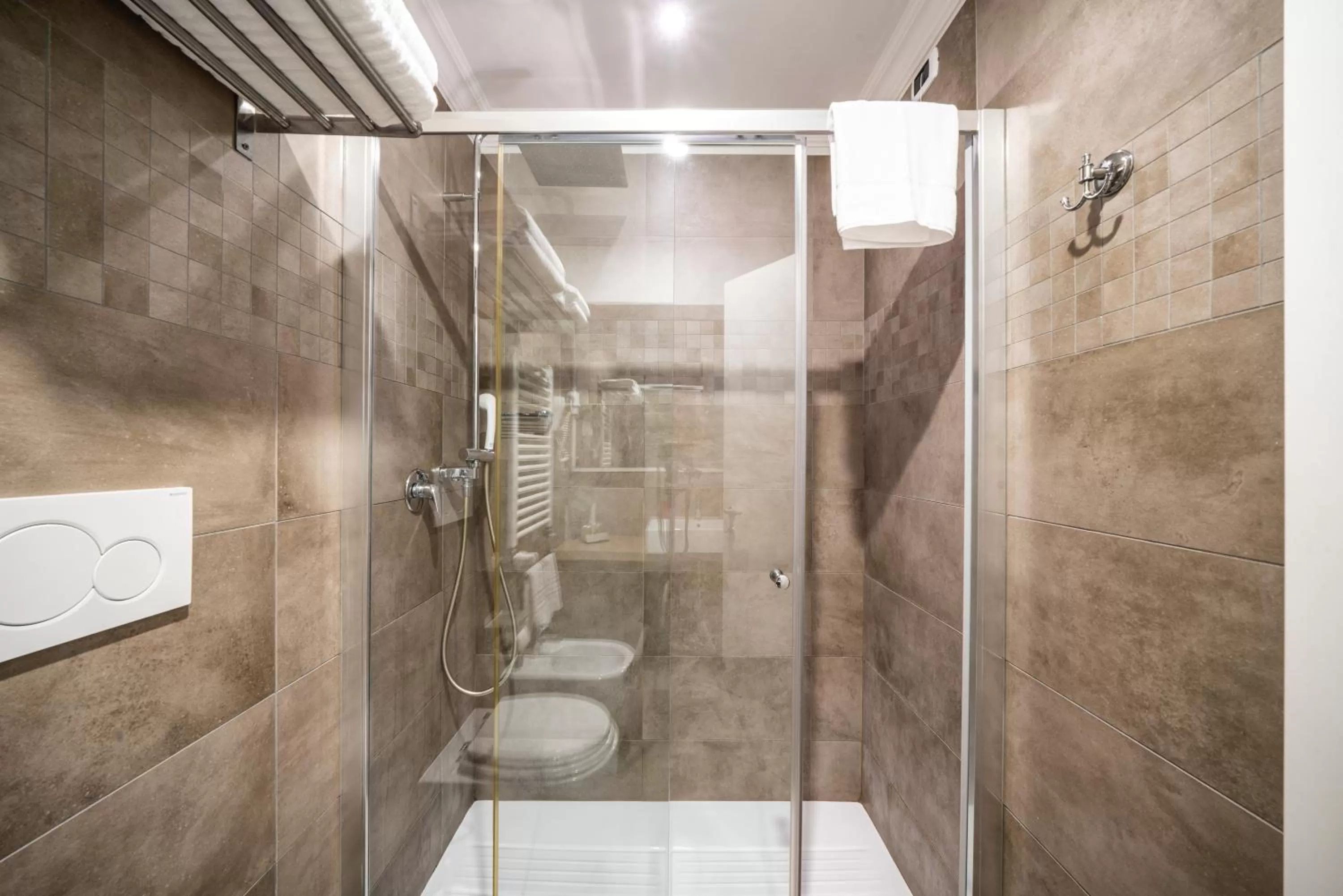 Bathroom in Hotel Paolo II