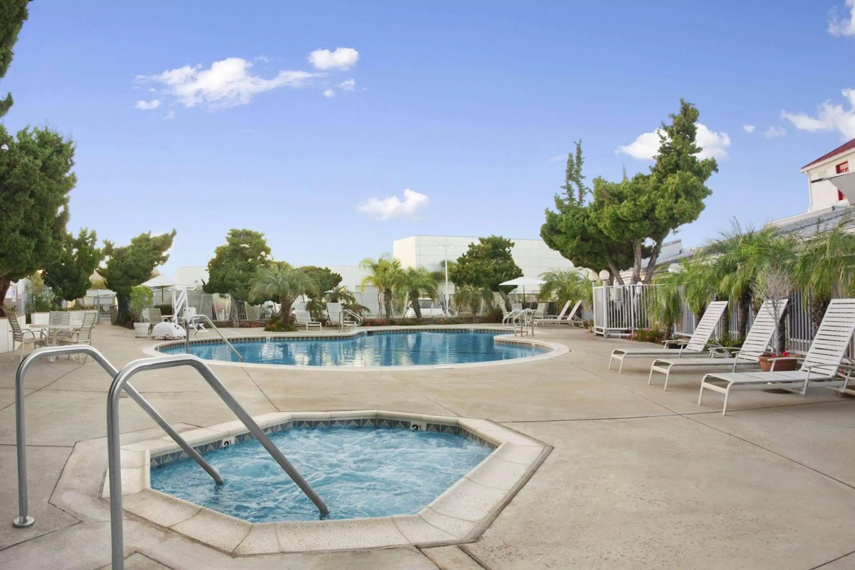 Lobby or reception, Swimming Pool in Ramada by Wyndham Torrance