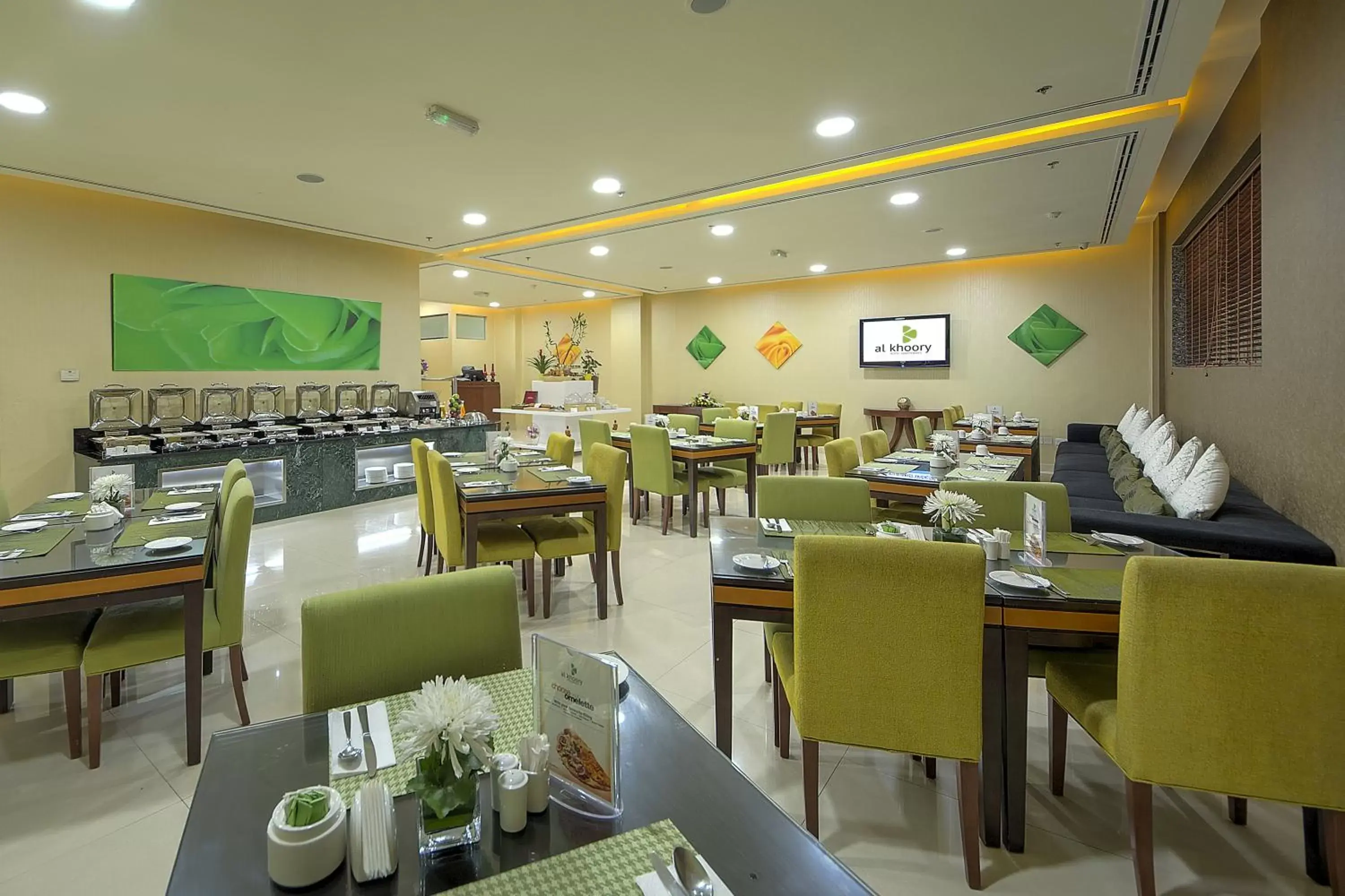 Restaurant/Places to Eat in Al Khoory Hotel Apartments Al Barsha