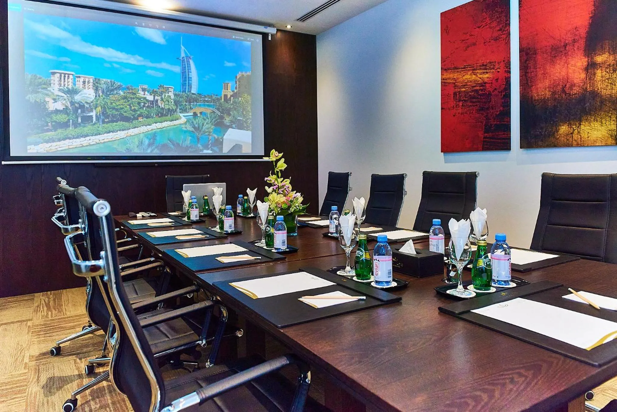 Meeting/conference room in Rose Park Hotel - Al Barsha, Opposite Metro Station